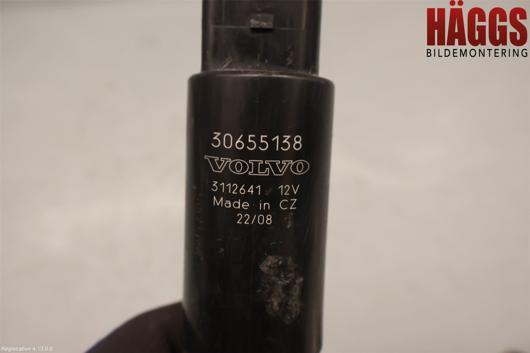 Volvo V70 08-13 Spolarpump Högtryck