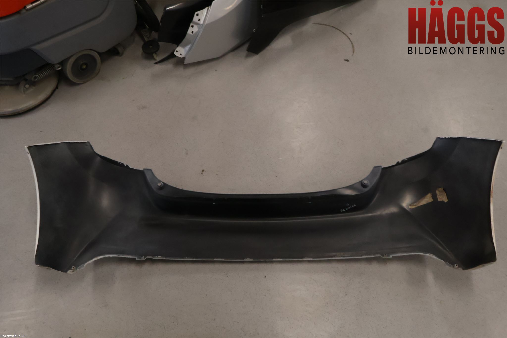 Toyota YARIS XP130 15-20 Stötfångarbeklädnad Bak