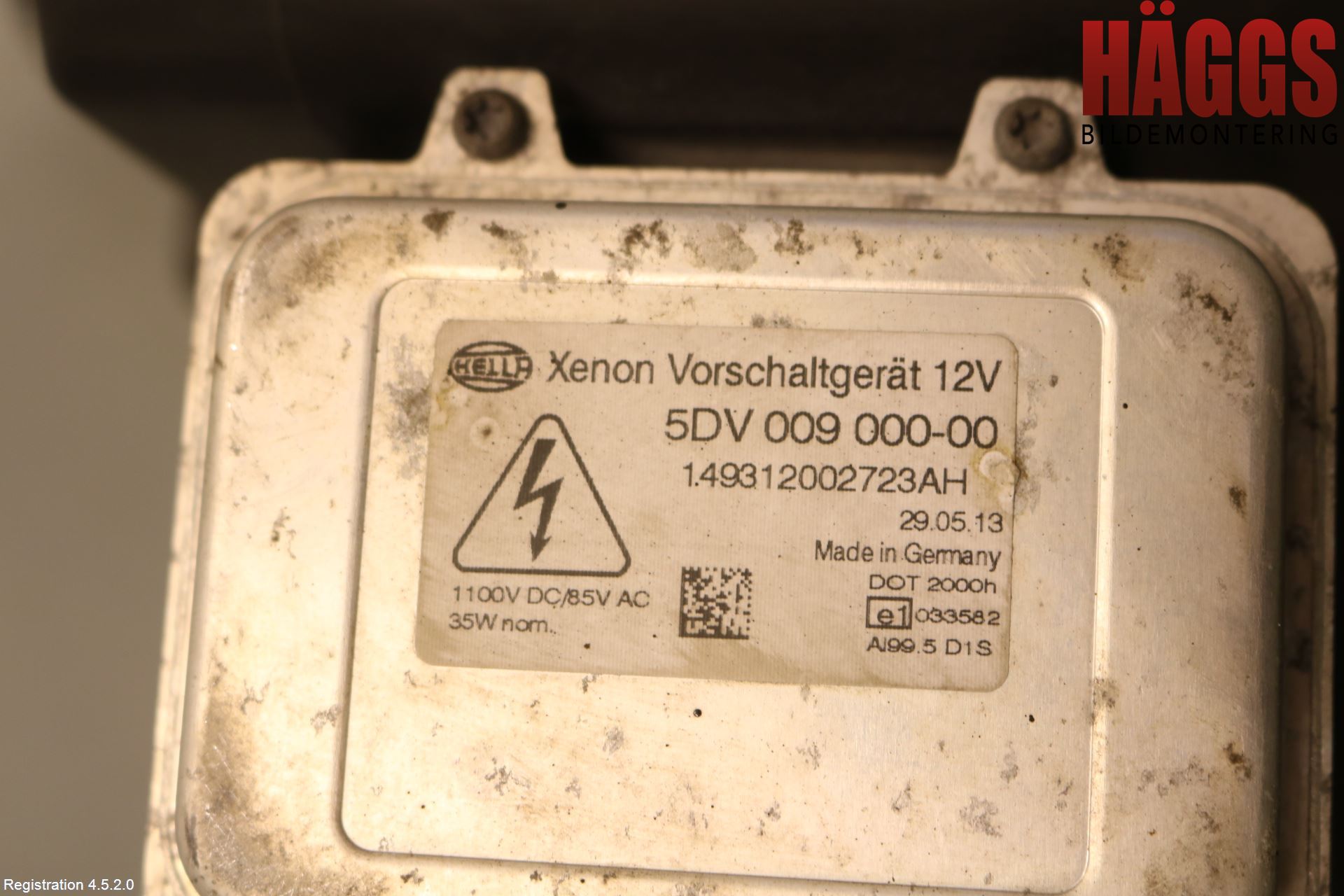 Ford S-MAX 06-15 Strålkastare Höger