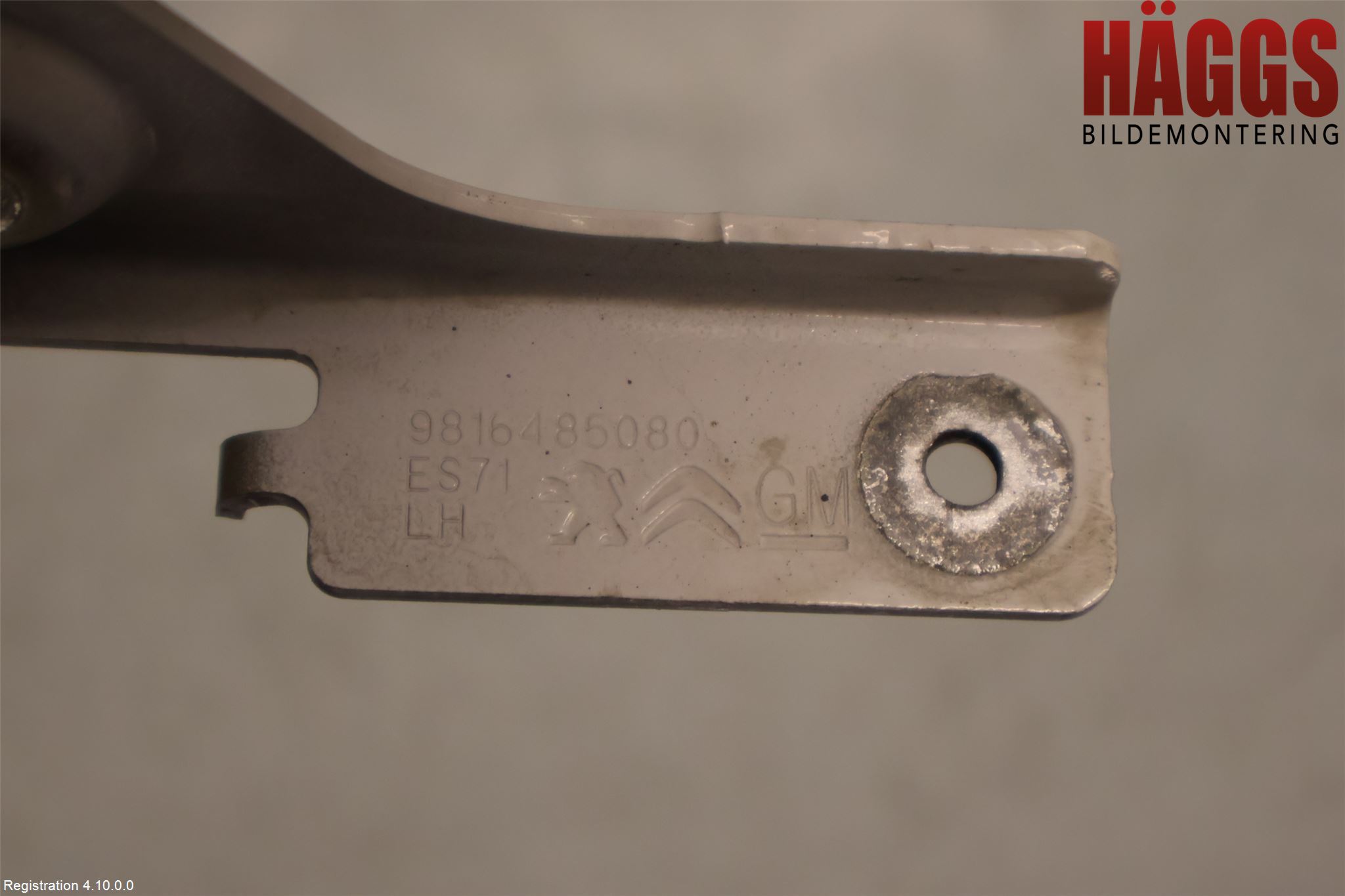 Peugeot PARTNER/E-PARTNER 19- Huvgångjärn