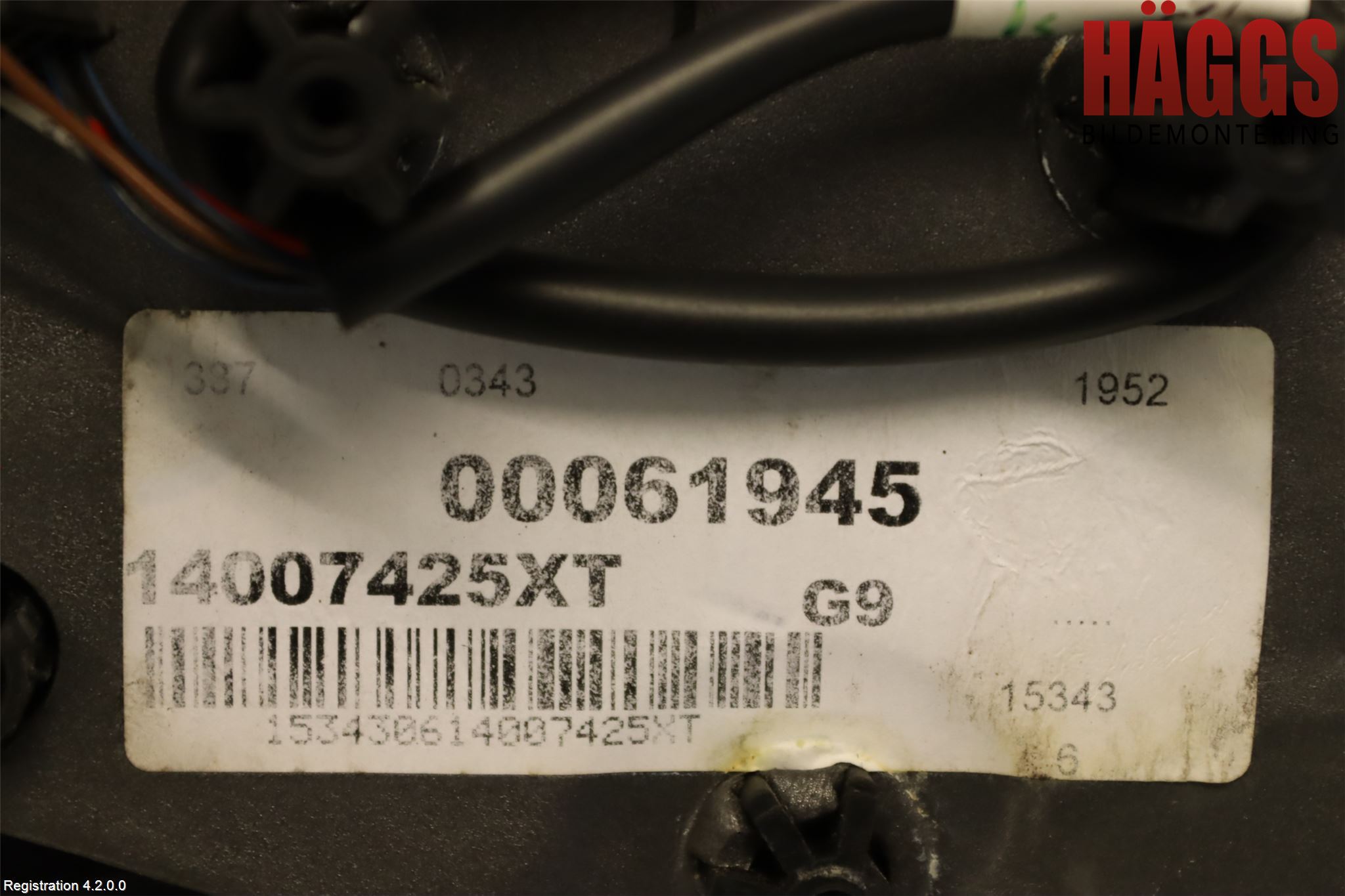 Toyota PROACE I 13-16 Spegel Yttre El Vä