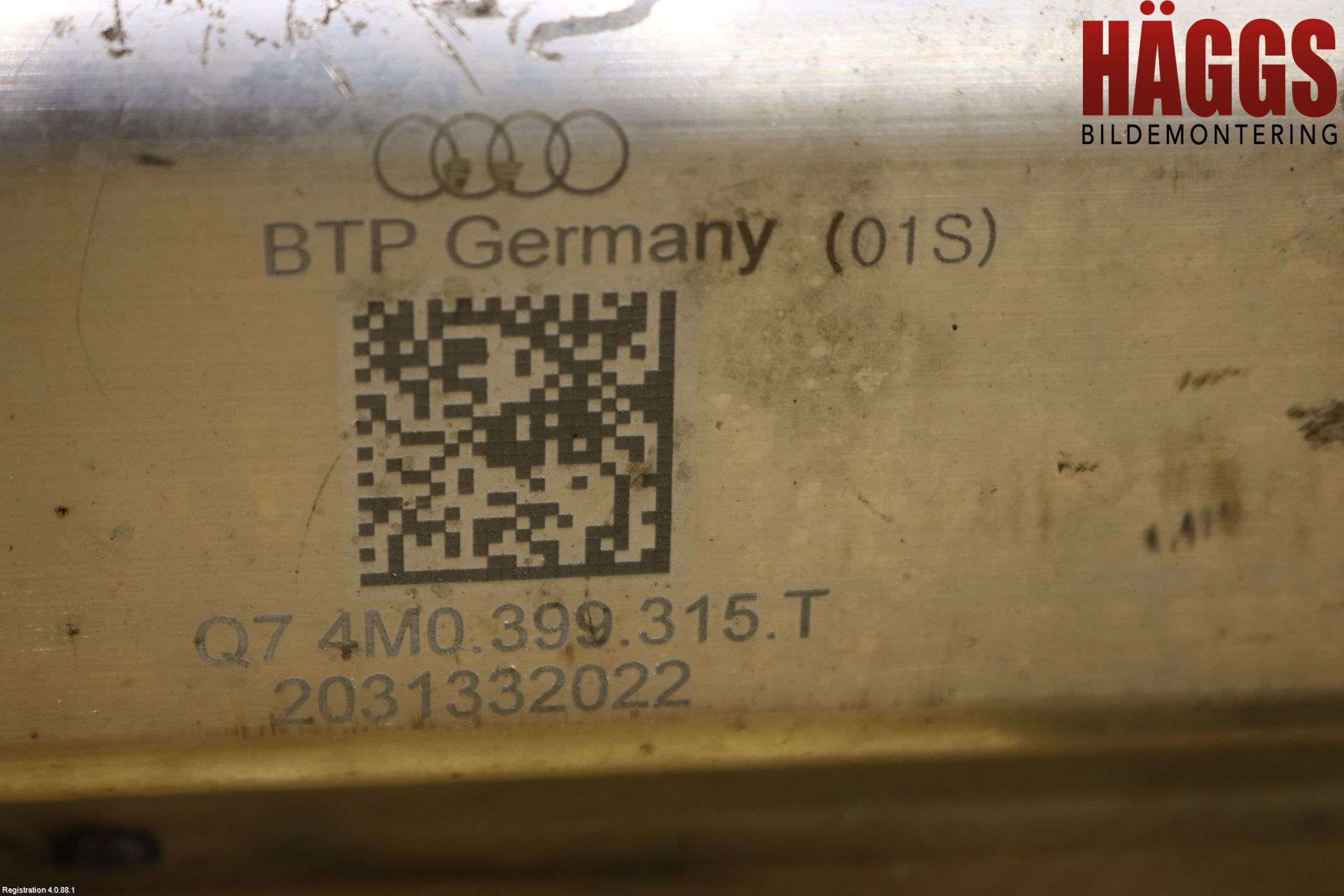 Volkswagen VW TOUAREG CR 18- Framvagnsbalk