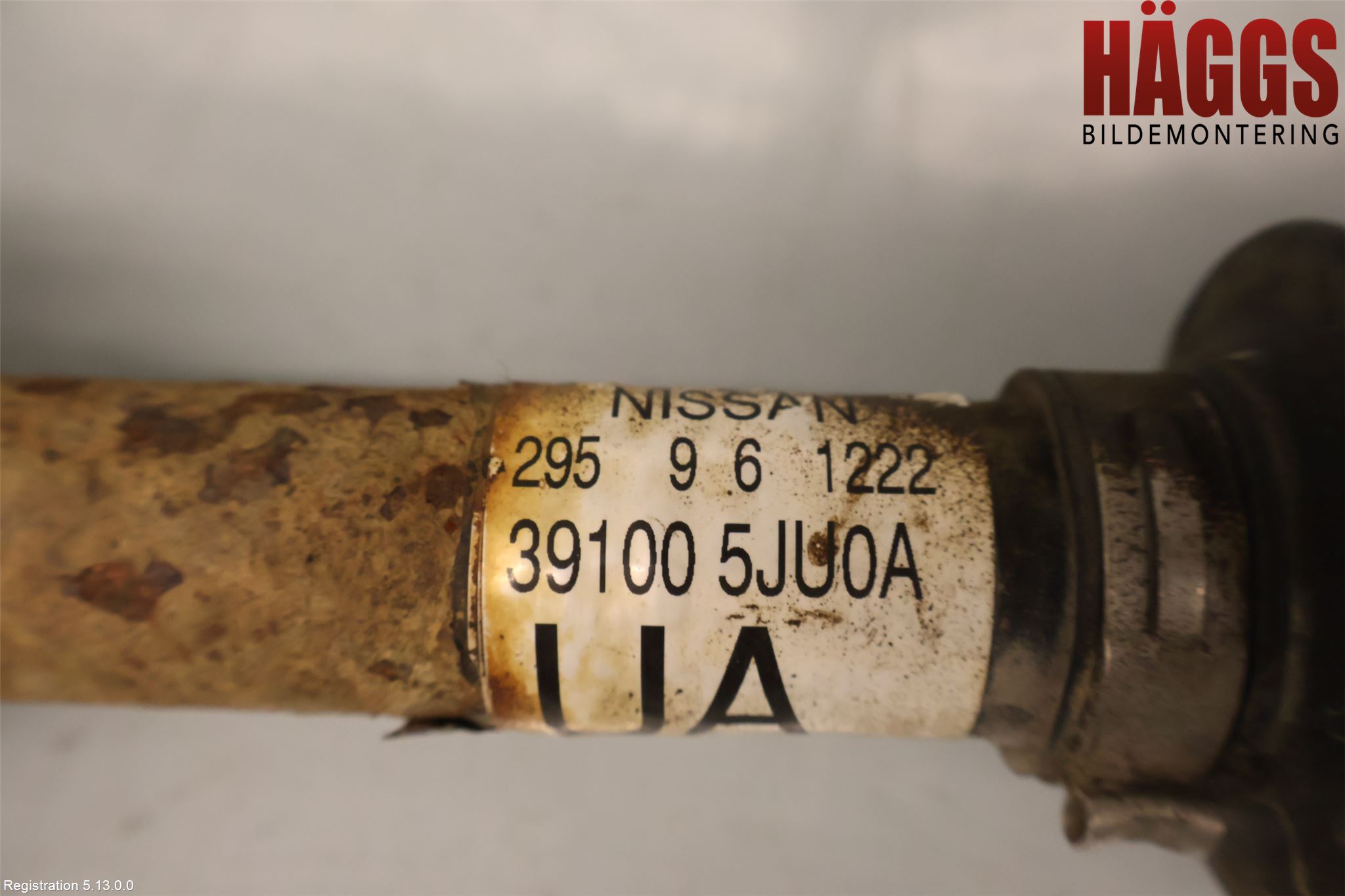 Nissan NAVARA, TREK-1 17-21 Drivaxel Fram Höger