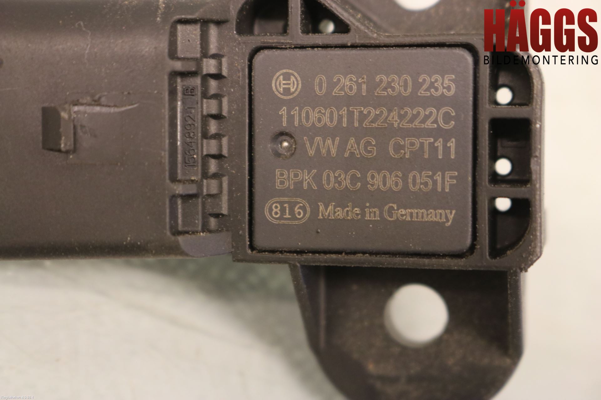 Volkswagen VW TRANSP/CARAVELLE (T5) 04-15 Injmappsensor