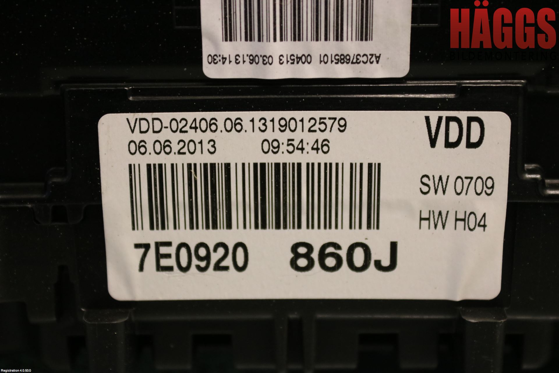 Volkswagen VW TRANSP/CARAVELLE (T5) 04-15 Instrument Komb