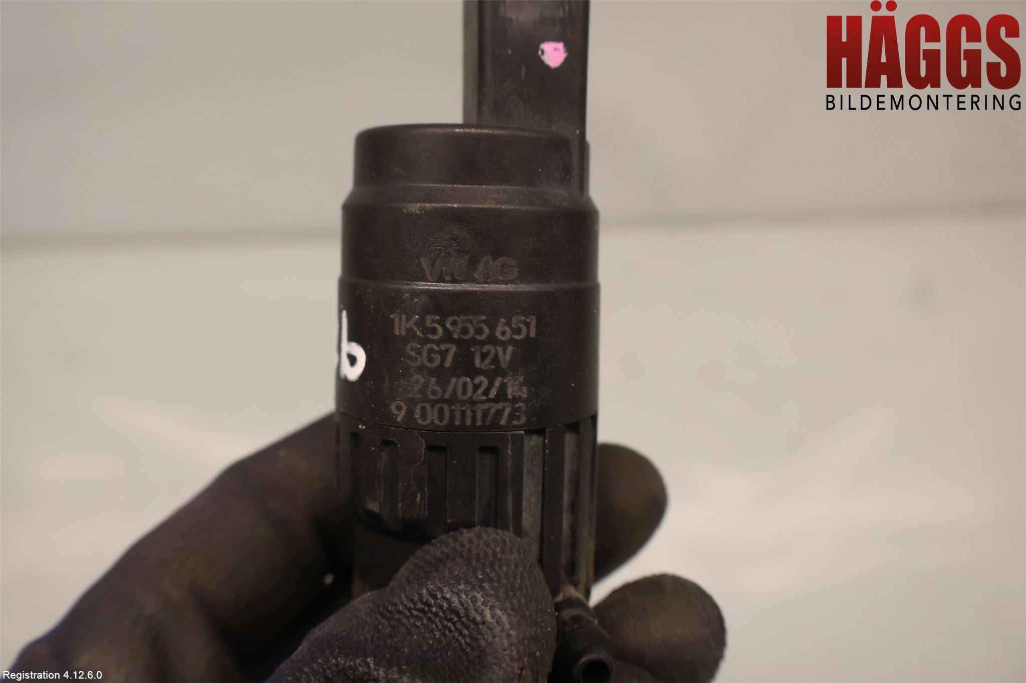 Volkswagen VW TRANSP/CARAVELLE (T5) 04-15 Spolarpump Vindruta