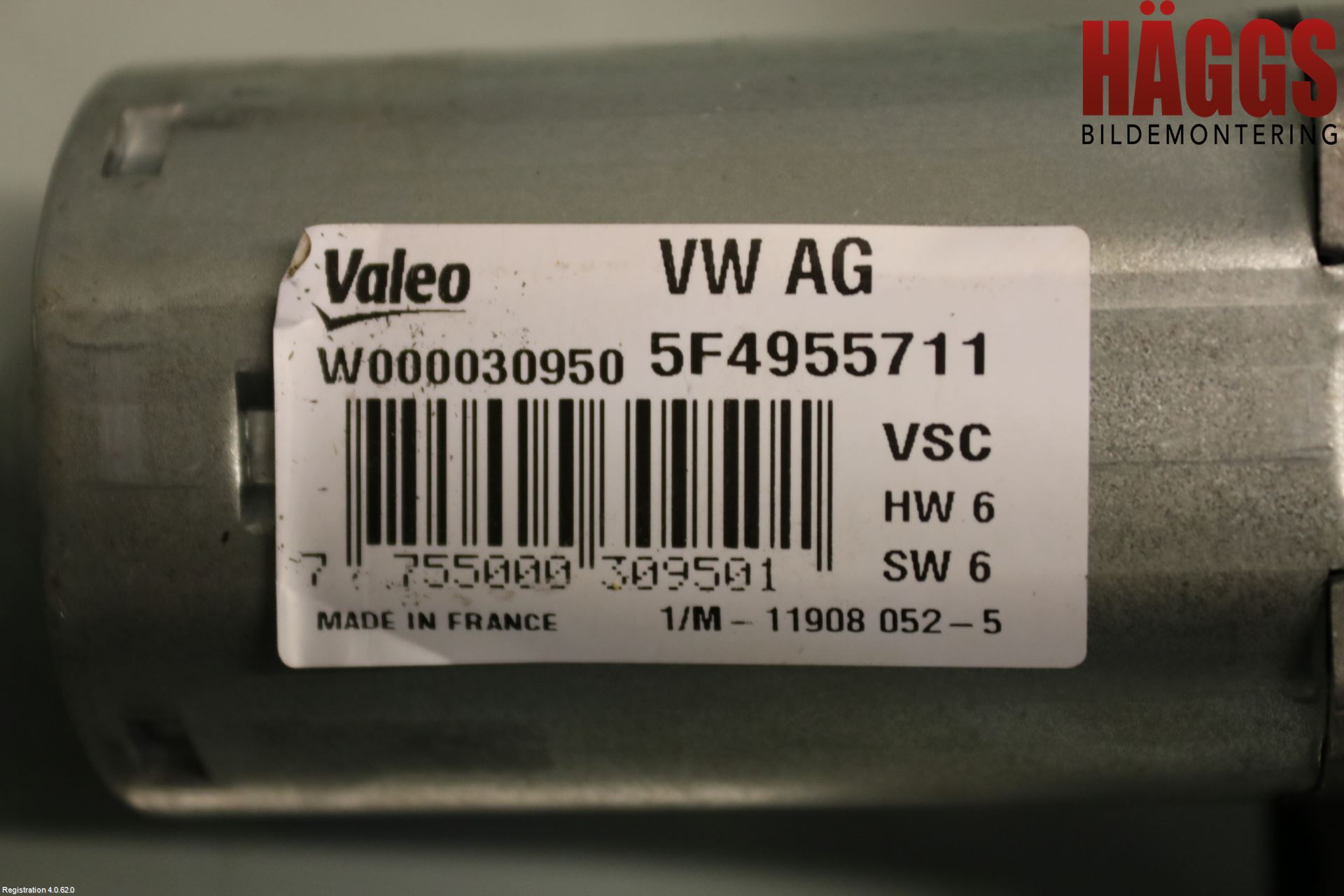 Skoda FABIA 15-21 Torkarmotor Baklucka