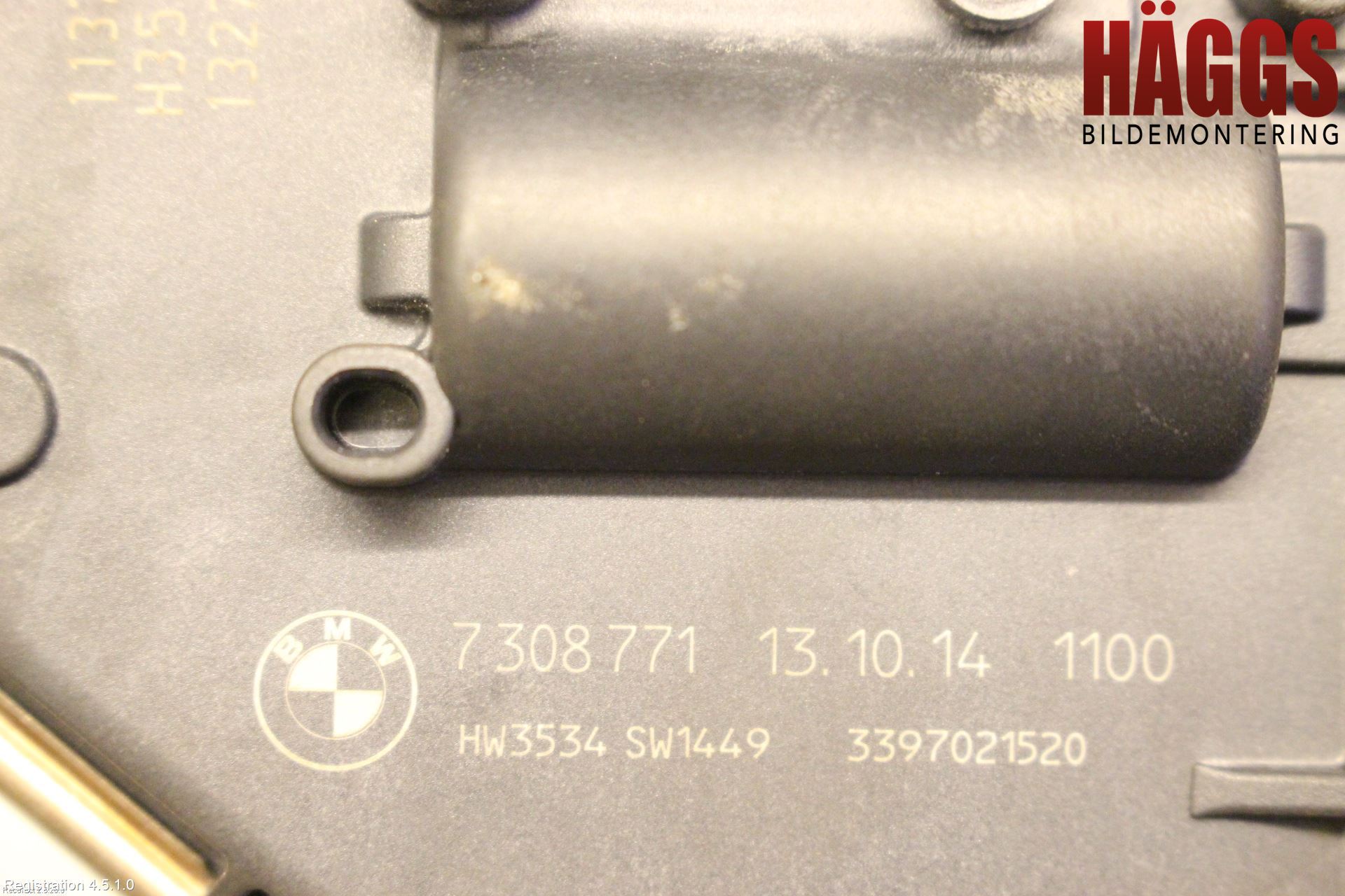 BMW 5 F10/F11/F18 09-17 Torkarmotor Vindruta