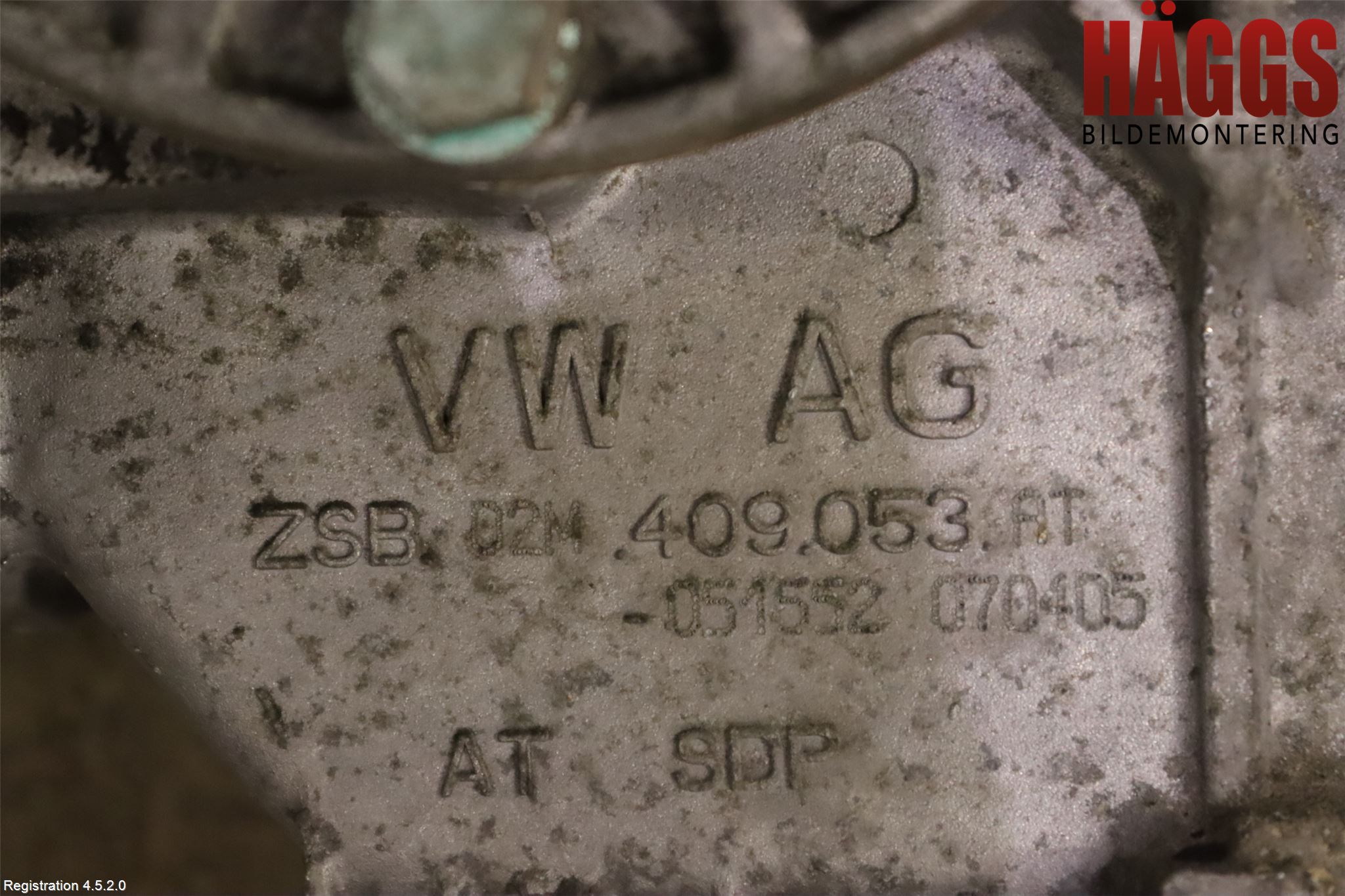 Audi A3/S3 05-13 Växel Fördelningslåda