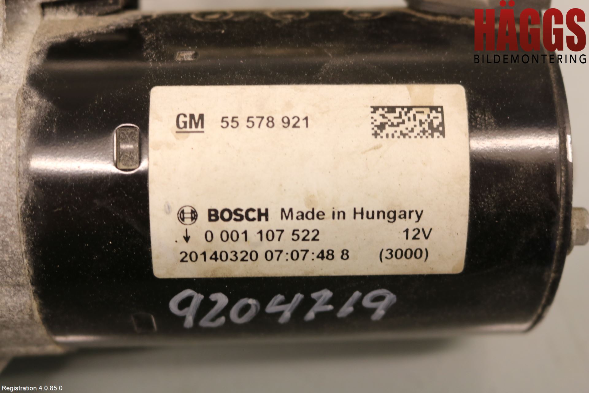 Opel MOKKA 13-20 Startmotor