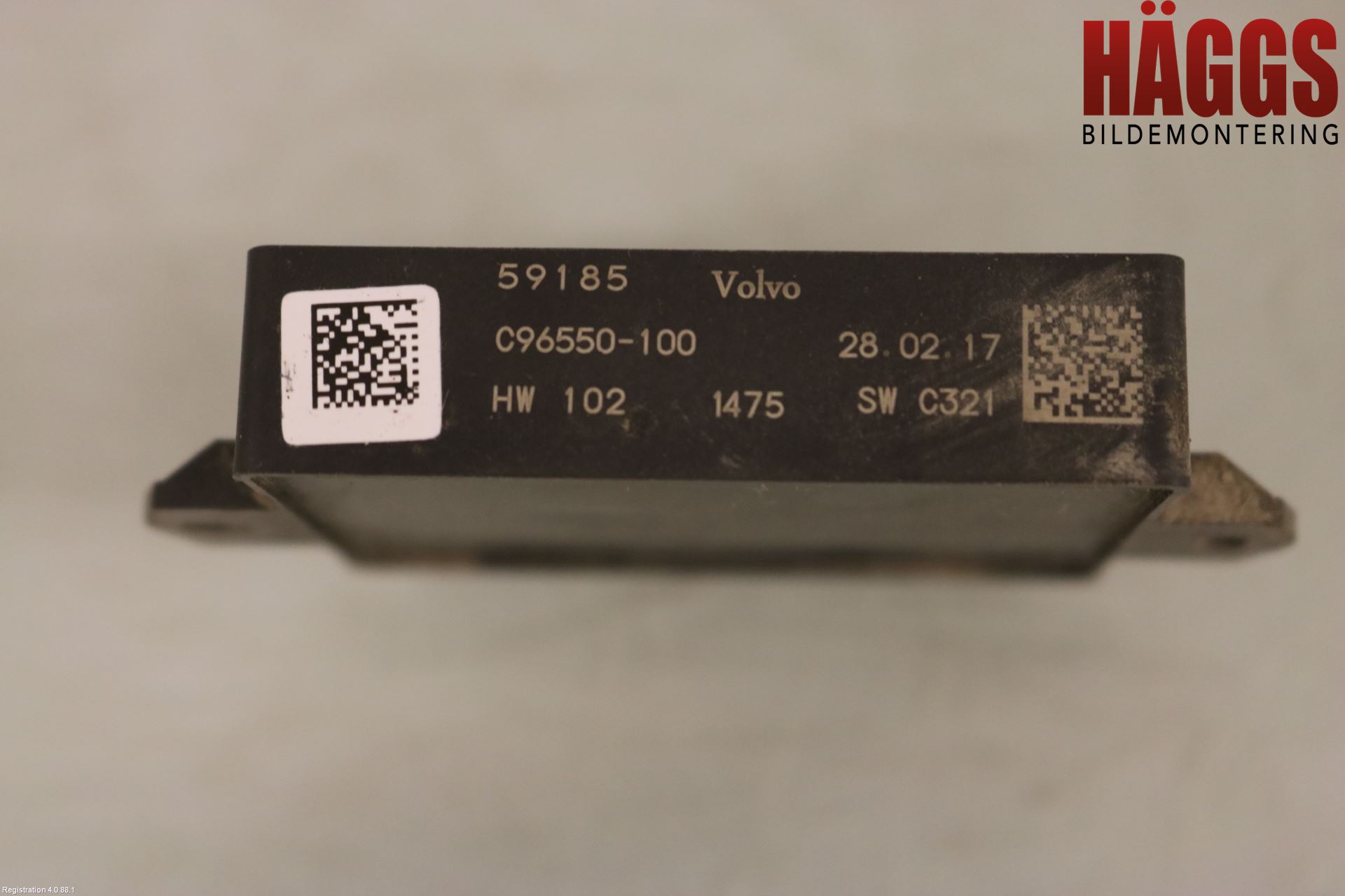 Volvo V90 17->> Styrenhet Baklucka