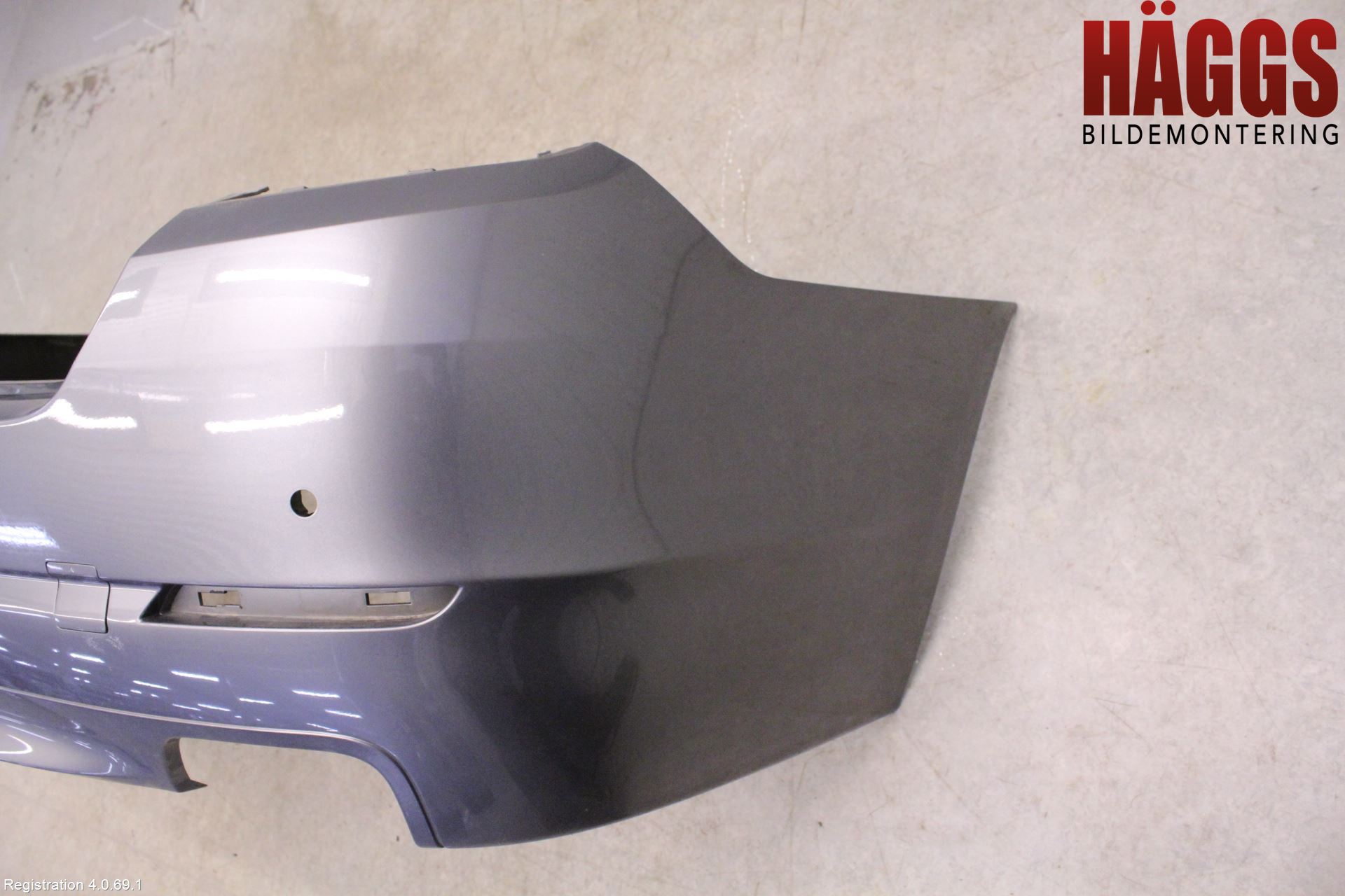 BMW 5 F10/F11/F18 09-17 Stötfångarbeklädnad Bak