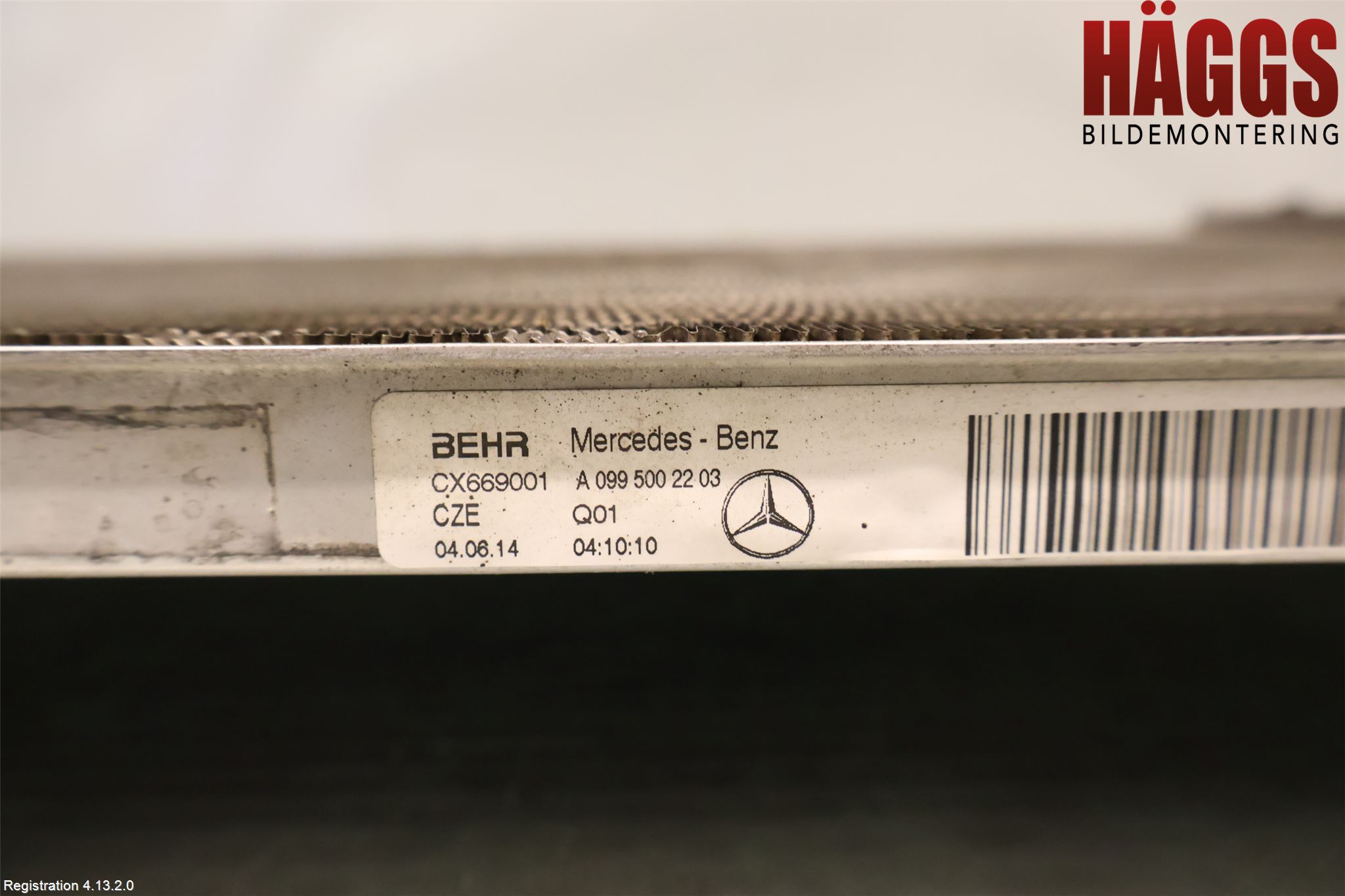 Mercedes-Benz MB C-KLASS (W205) 14-21 Kylare Aut