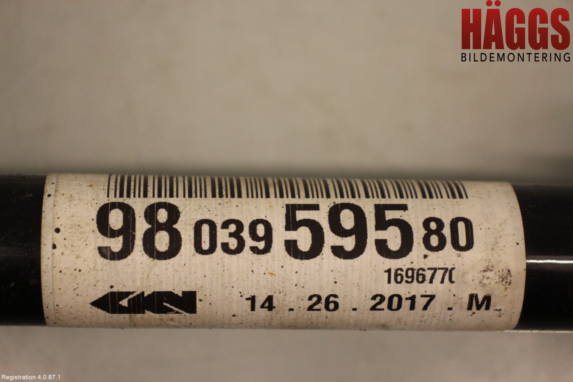 Peugeot PEUGOT 208 16-19 Drivaxel Fram Vänster