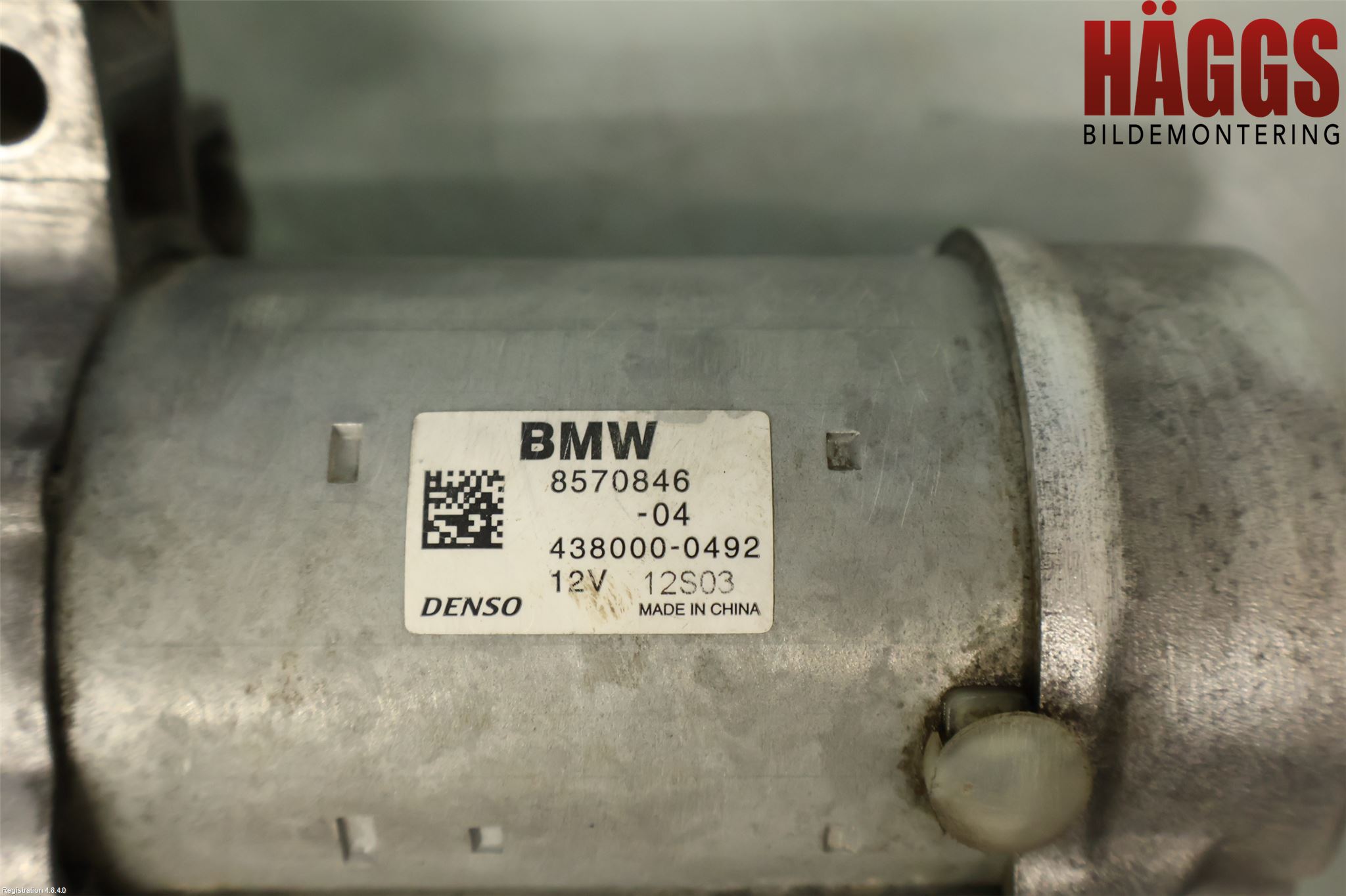 BMW 5 F10/F11/F18 09-17 Startmotor Diesel