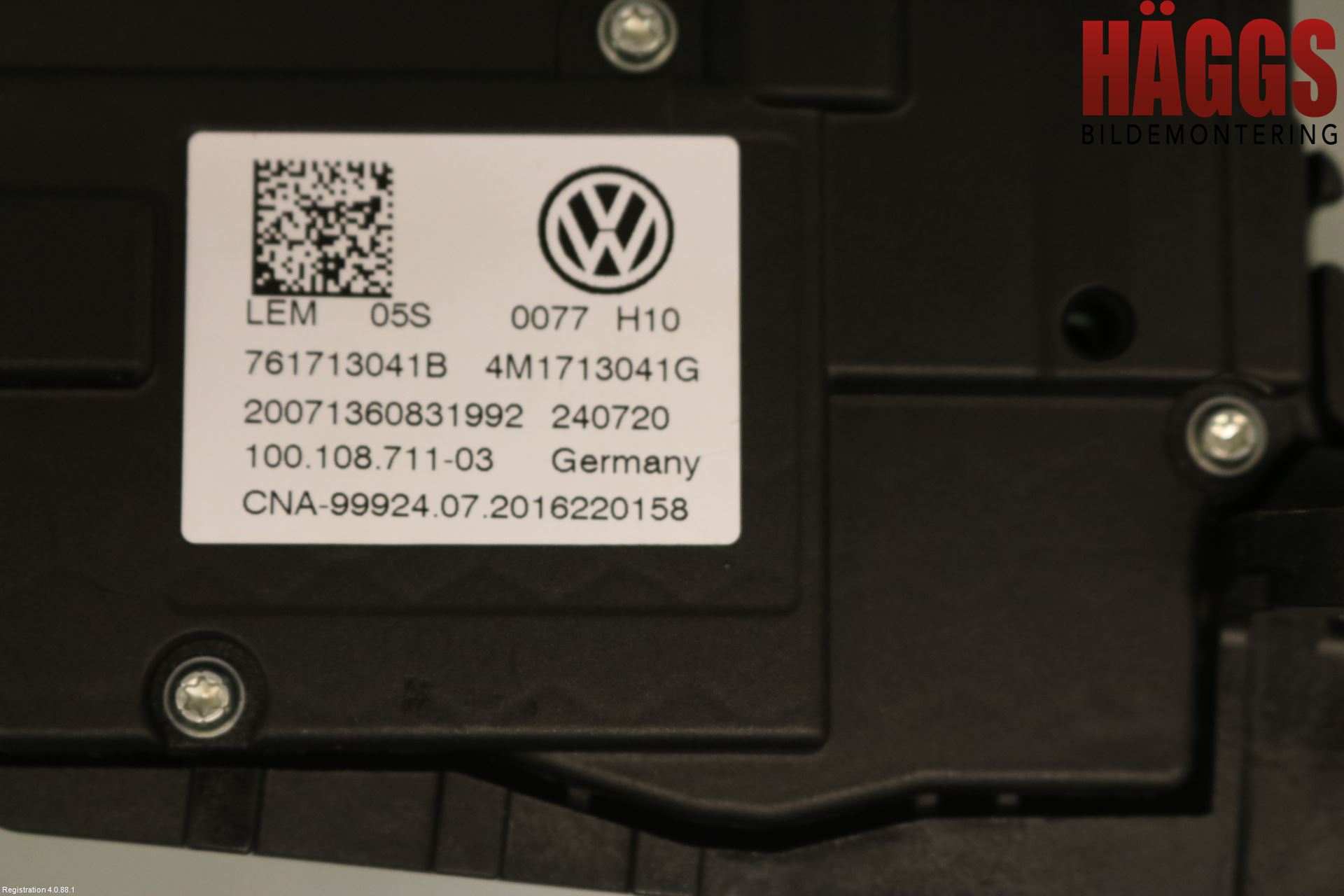Volkswagen VW TOUAREG CR 18- Växelspak