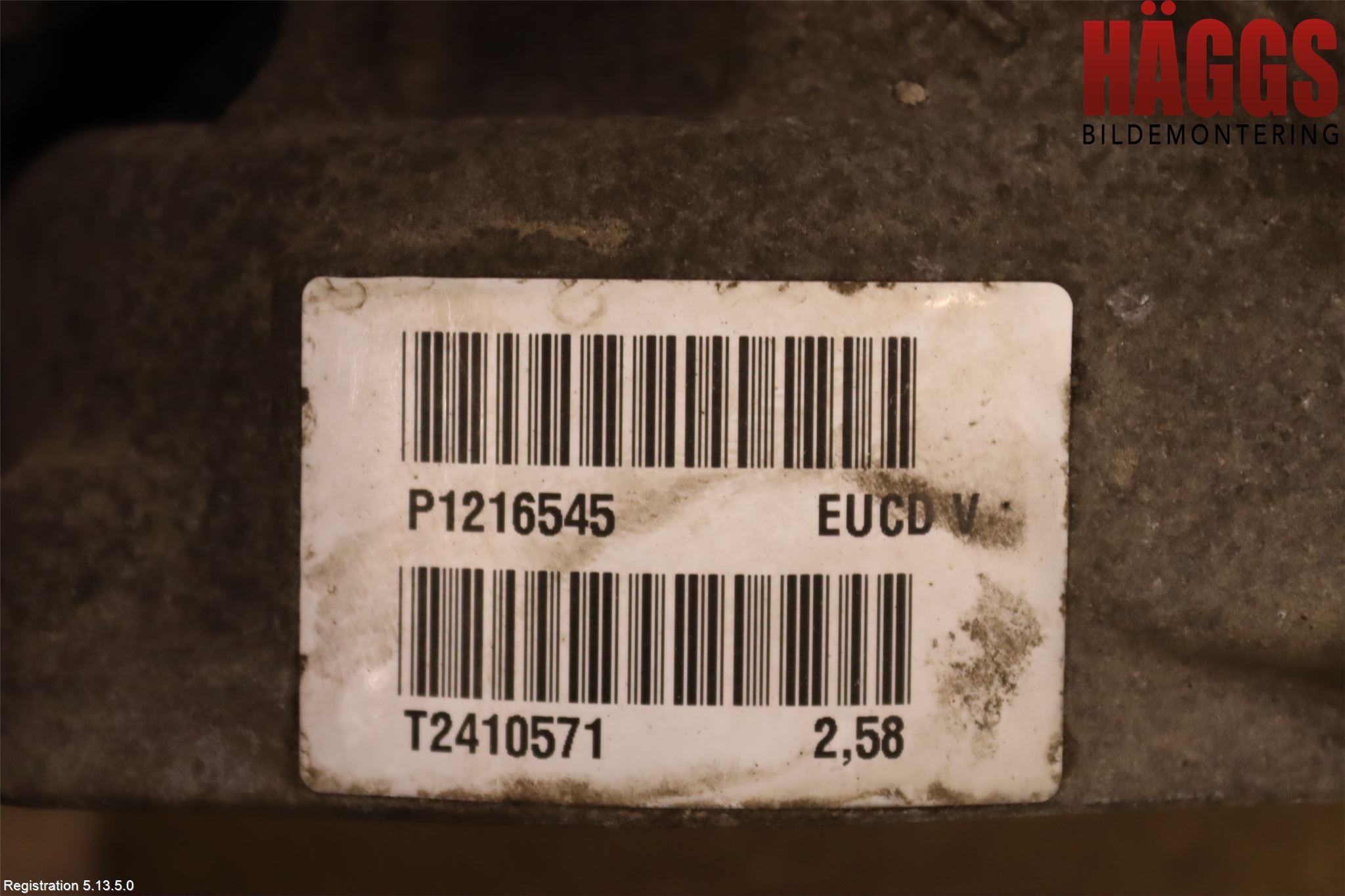 Volvo XC60 14-17 Bakväxel-Diff