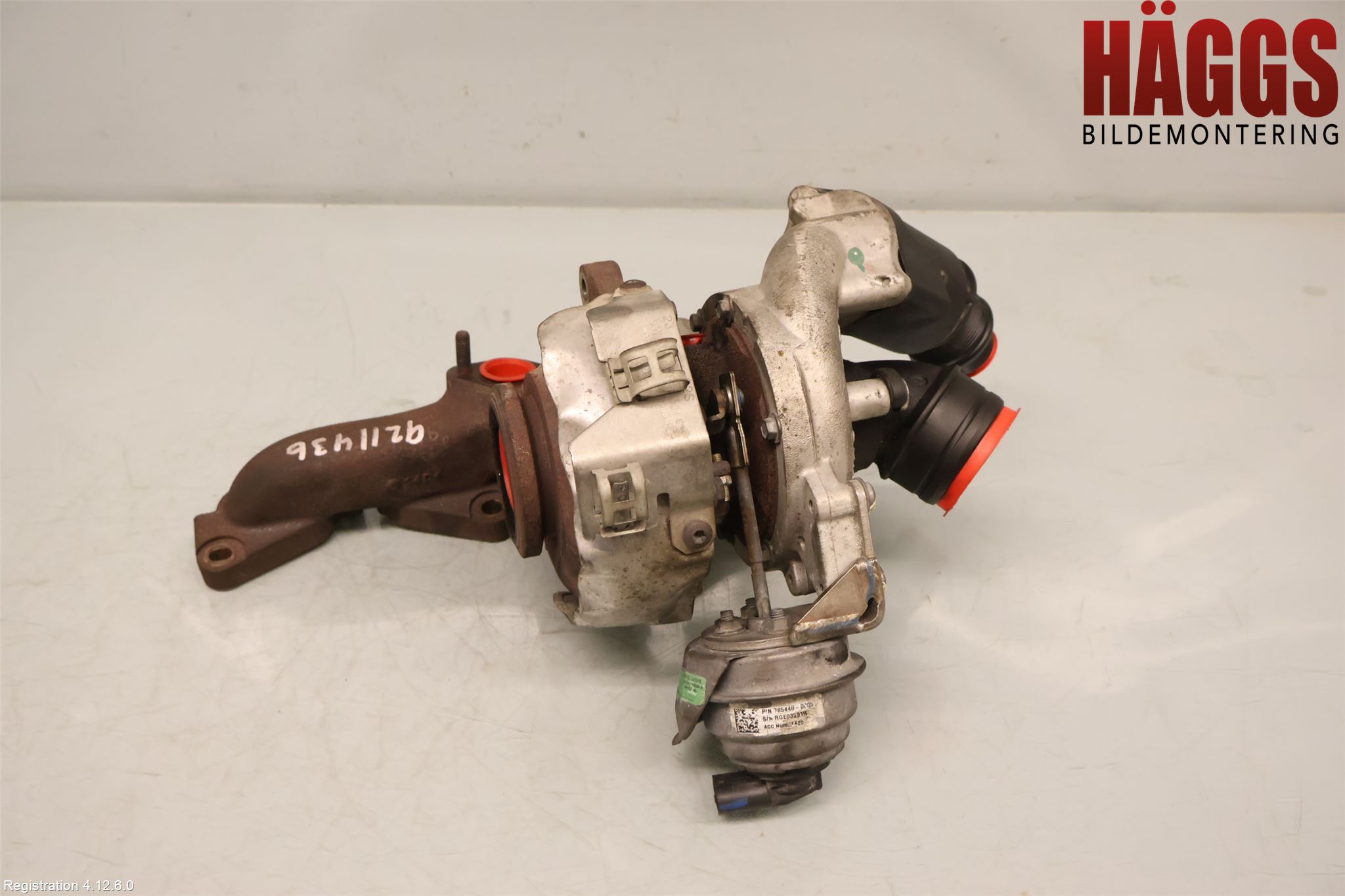 Volkswagen VW PASSAT 11-14 Turboaggregat