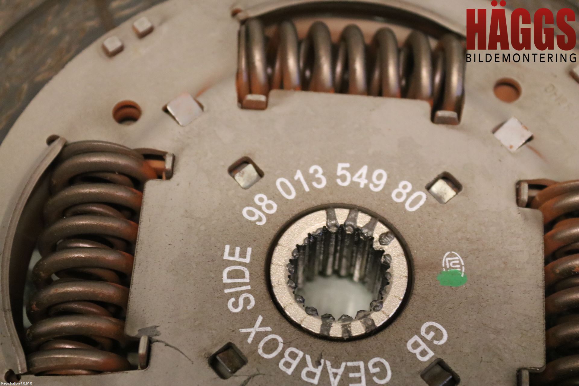 Citroen BERLINGO 08-18 Koppling-Lamell