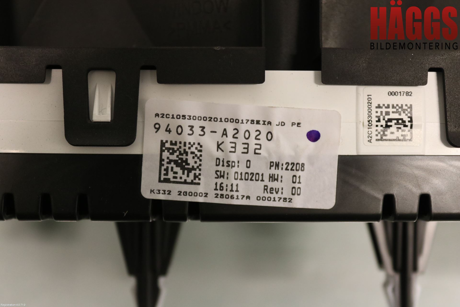 Kia CEED 12-18 Instrument Komb