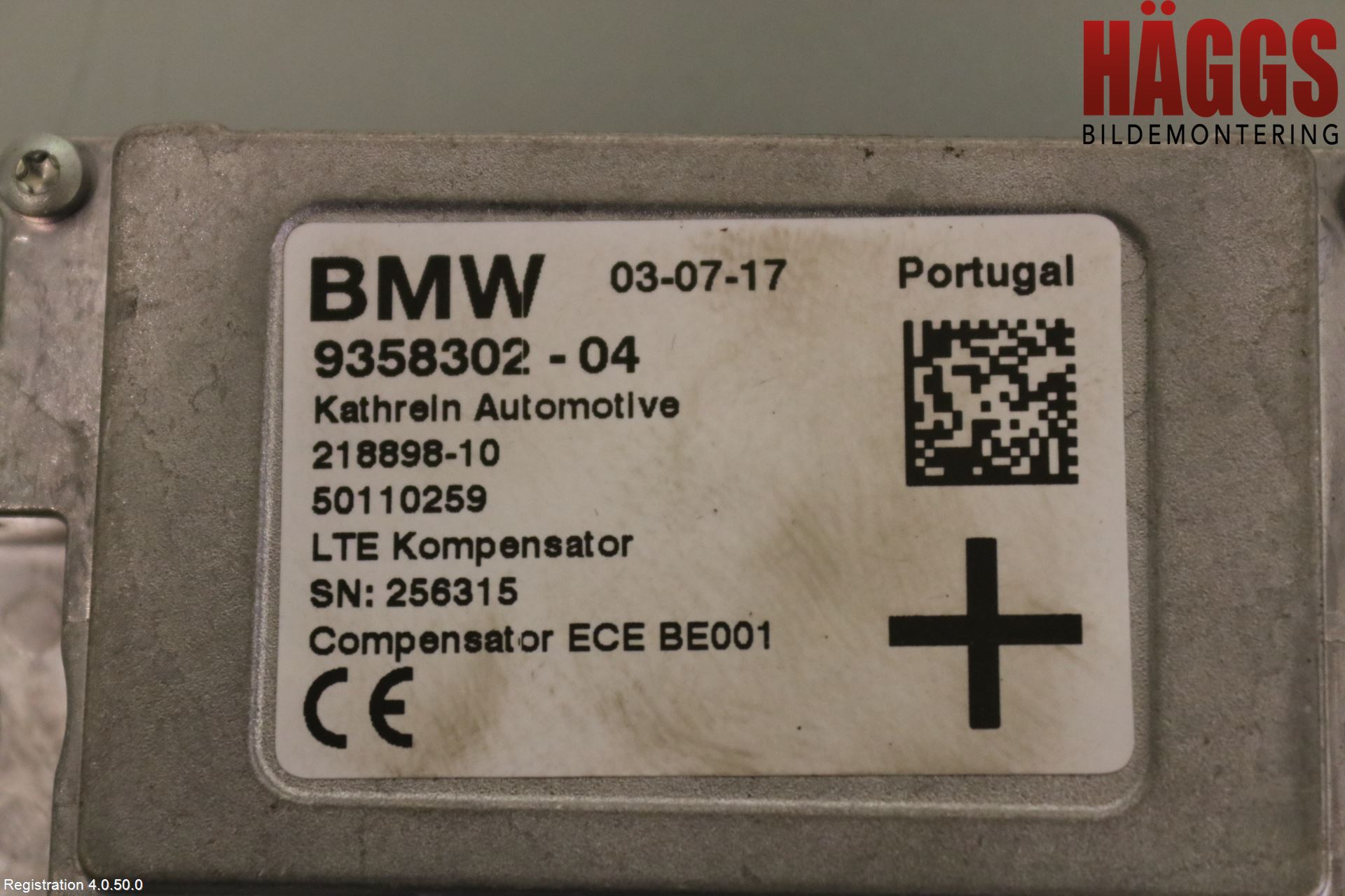 BMW 3 GT F34 13-19 Styrenhet Tal