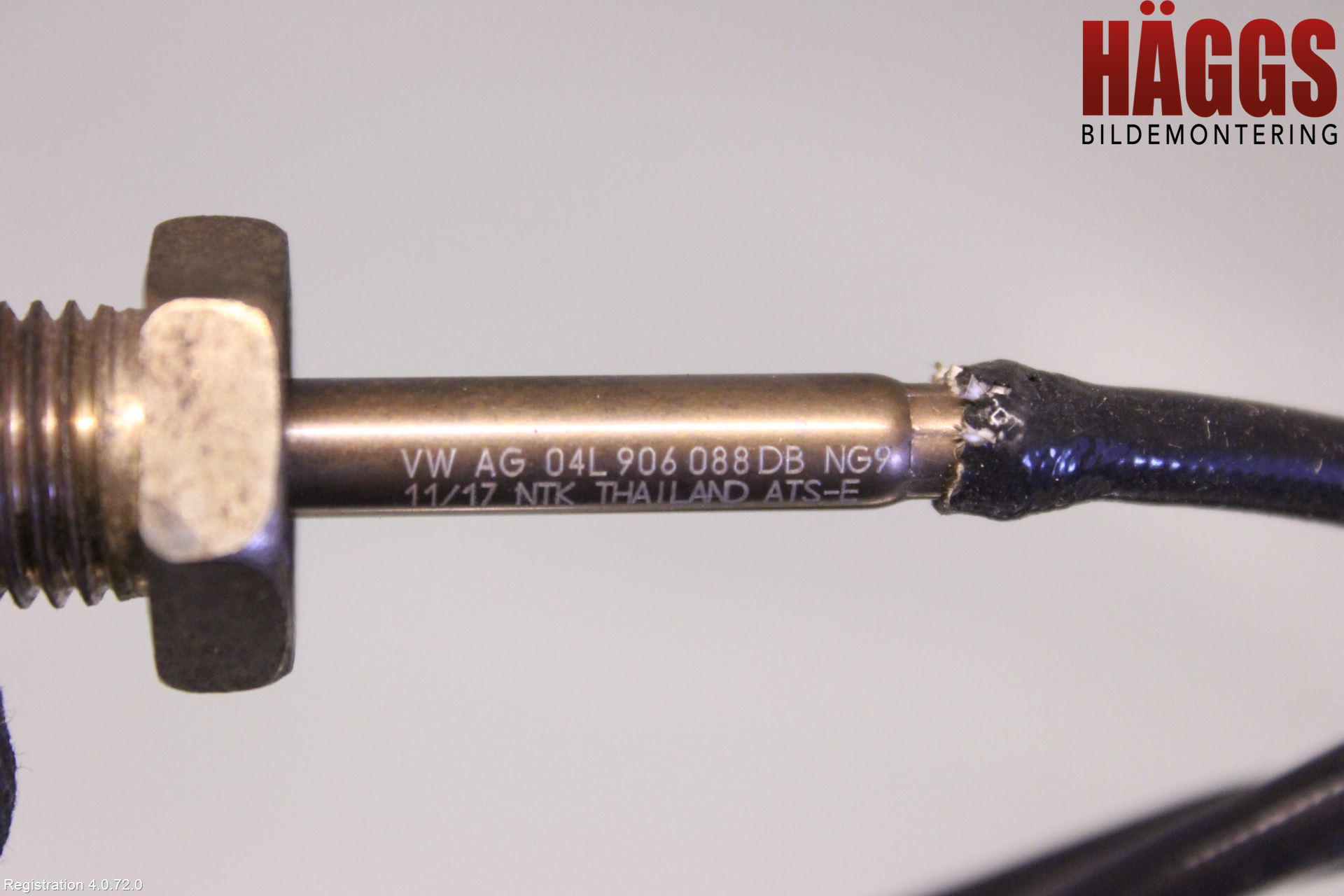 Volkswagen VW GOLF / E-GOLF VII 13-20 Givare Temp-Tryck Avgas