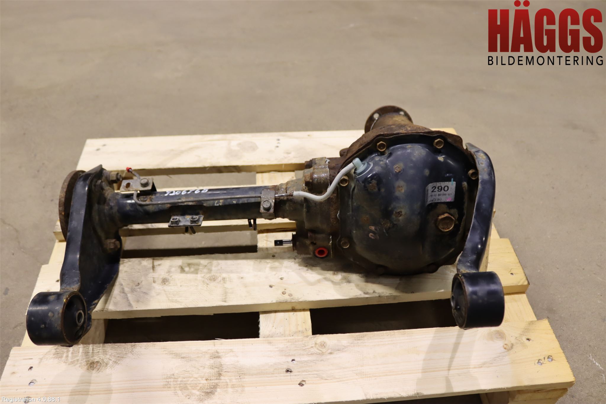 Mitsubishi L200 06-15 Framvagn Diffrential