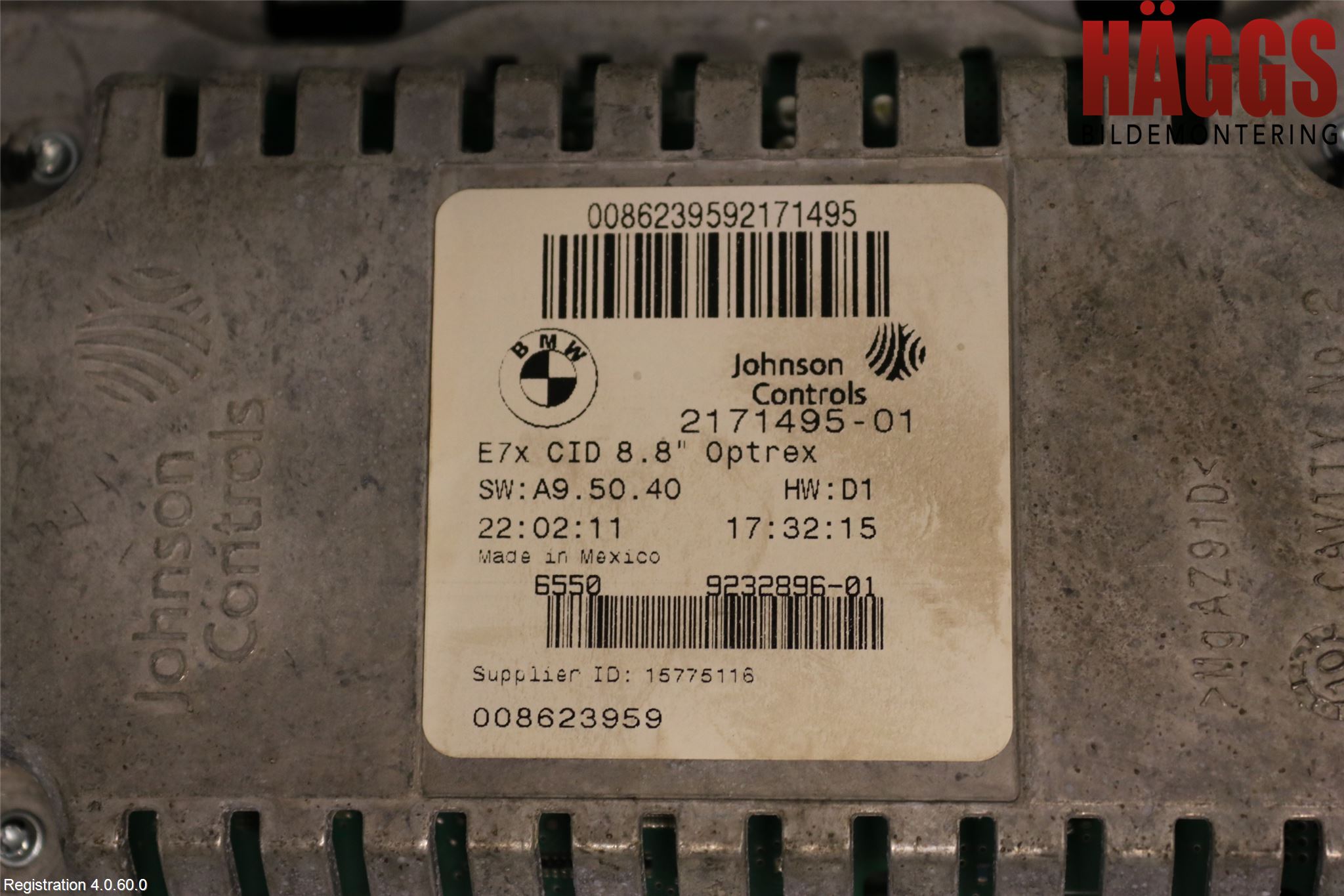 BMW X5 E70 07-13 Bildskärm