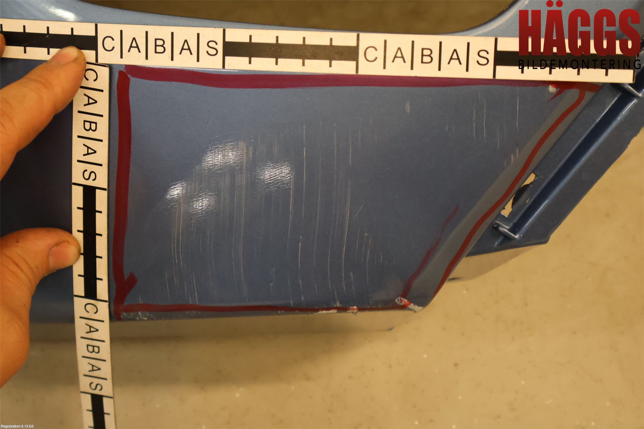 Hyundai ix20 Stötfångarbeklädnad Bak