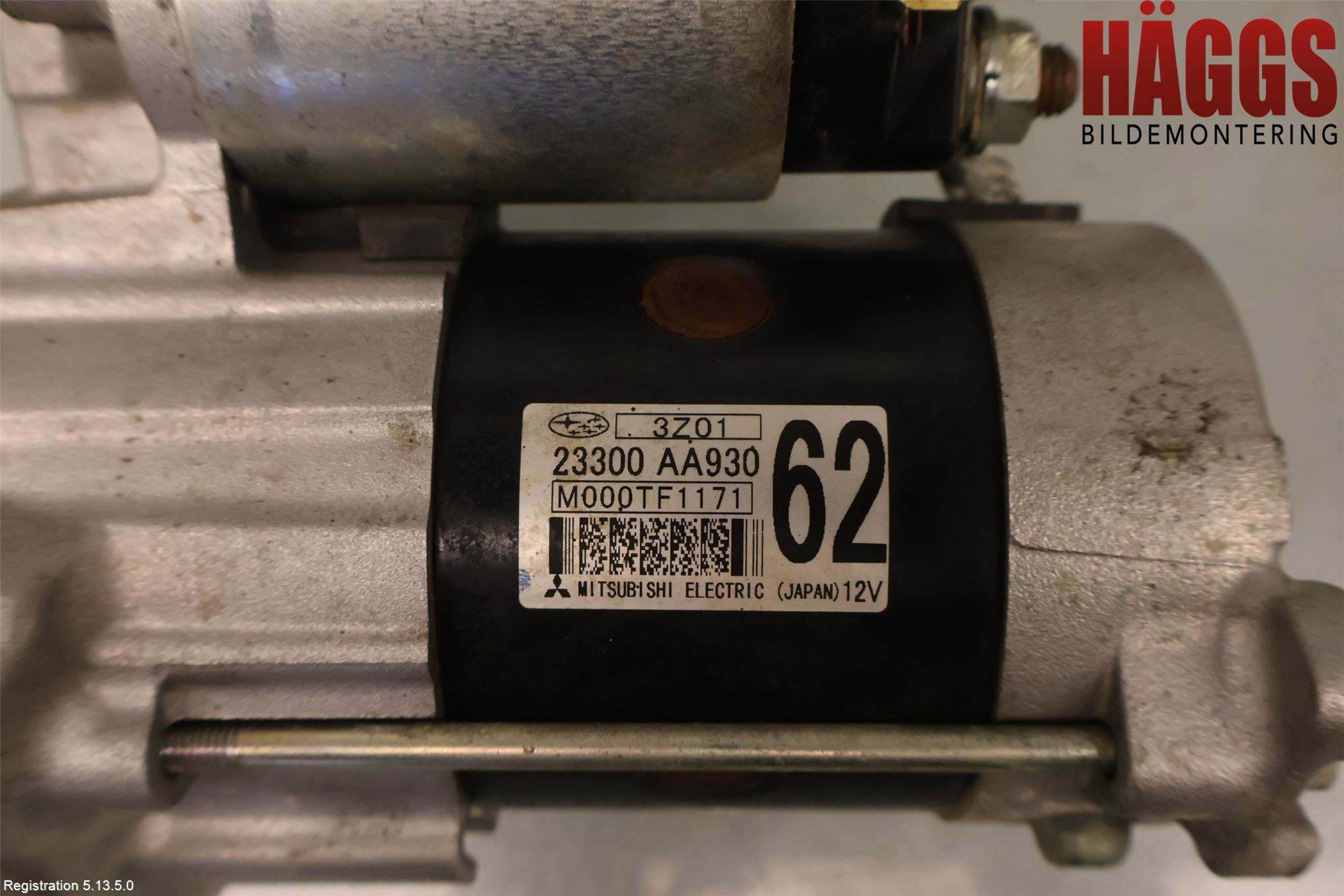 Subaru OUTBACK 21- Startmotor