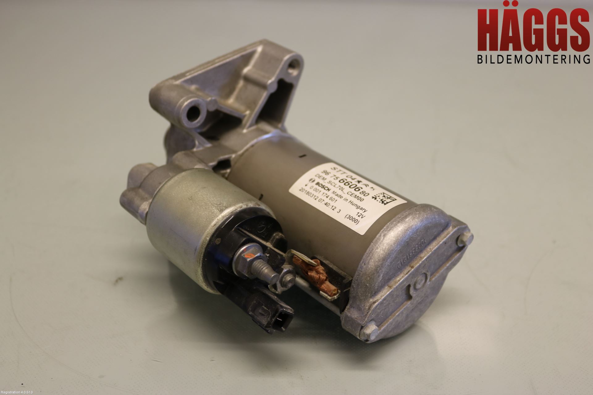 Citroen BERLINGO 08-18 Startmotor Diesel