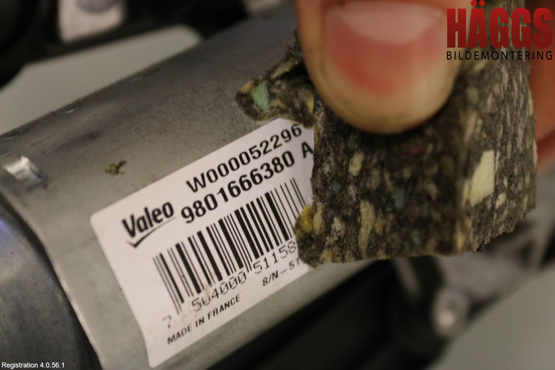 Citroen C4 CACTUS 14-20 Torkarmotor Baklucka