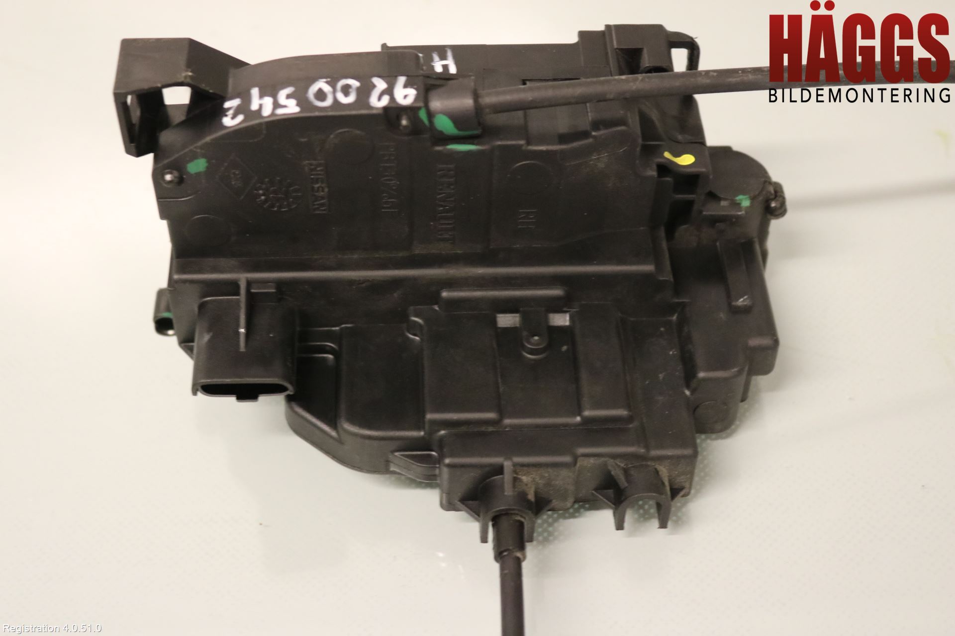 Renault CLIO III  09-12 Låskista-Dörrlås