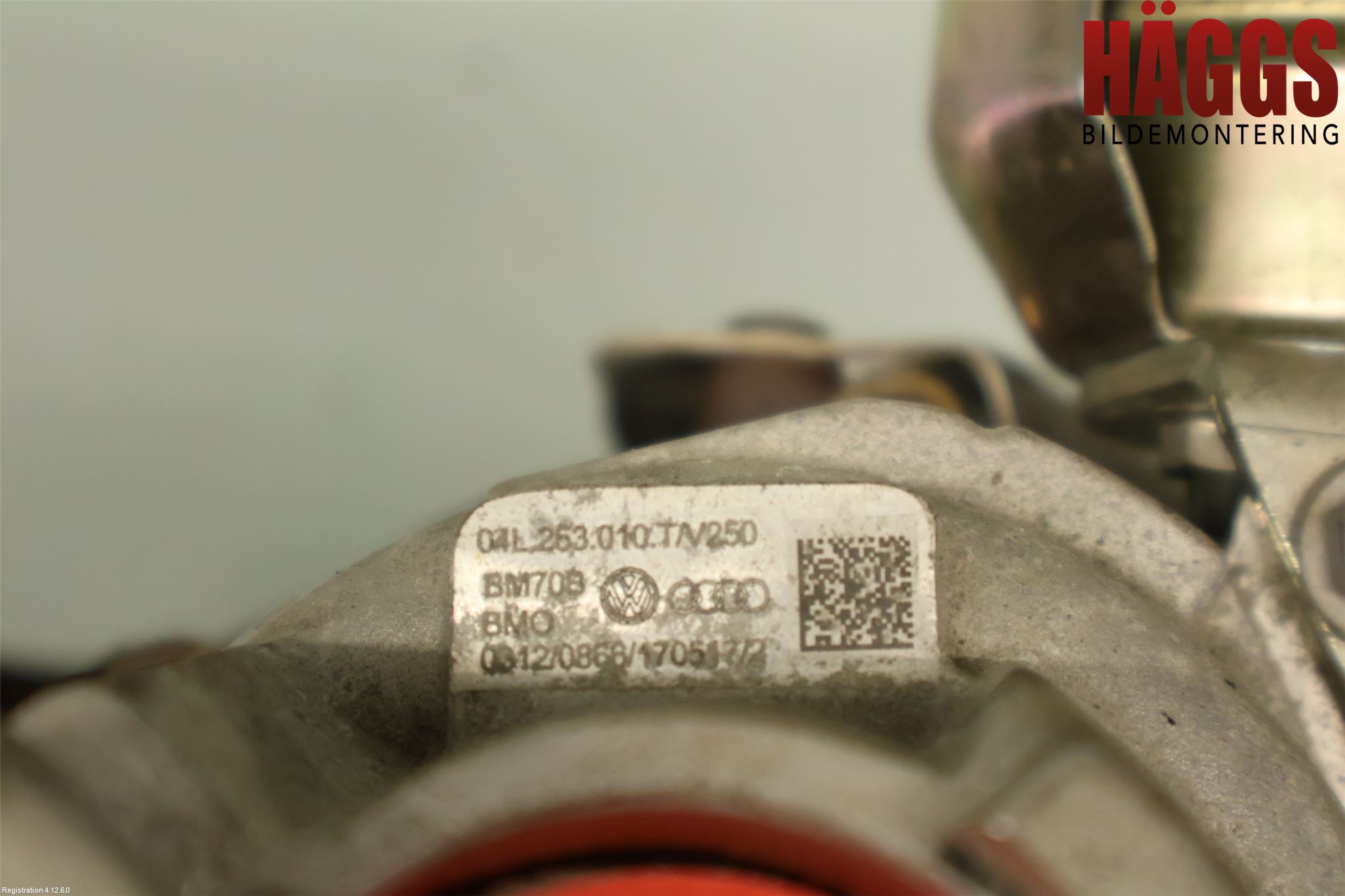 Volkswagen VW PASSAT 15-19 Turboaggregat