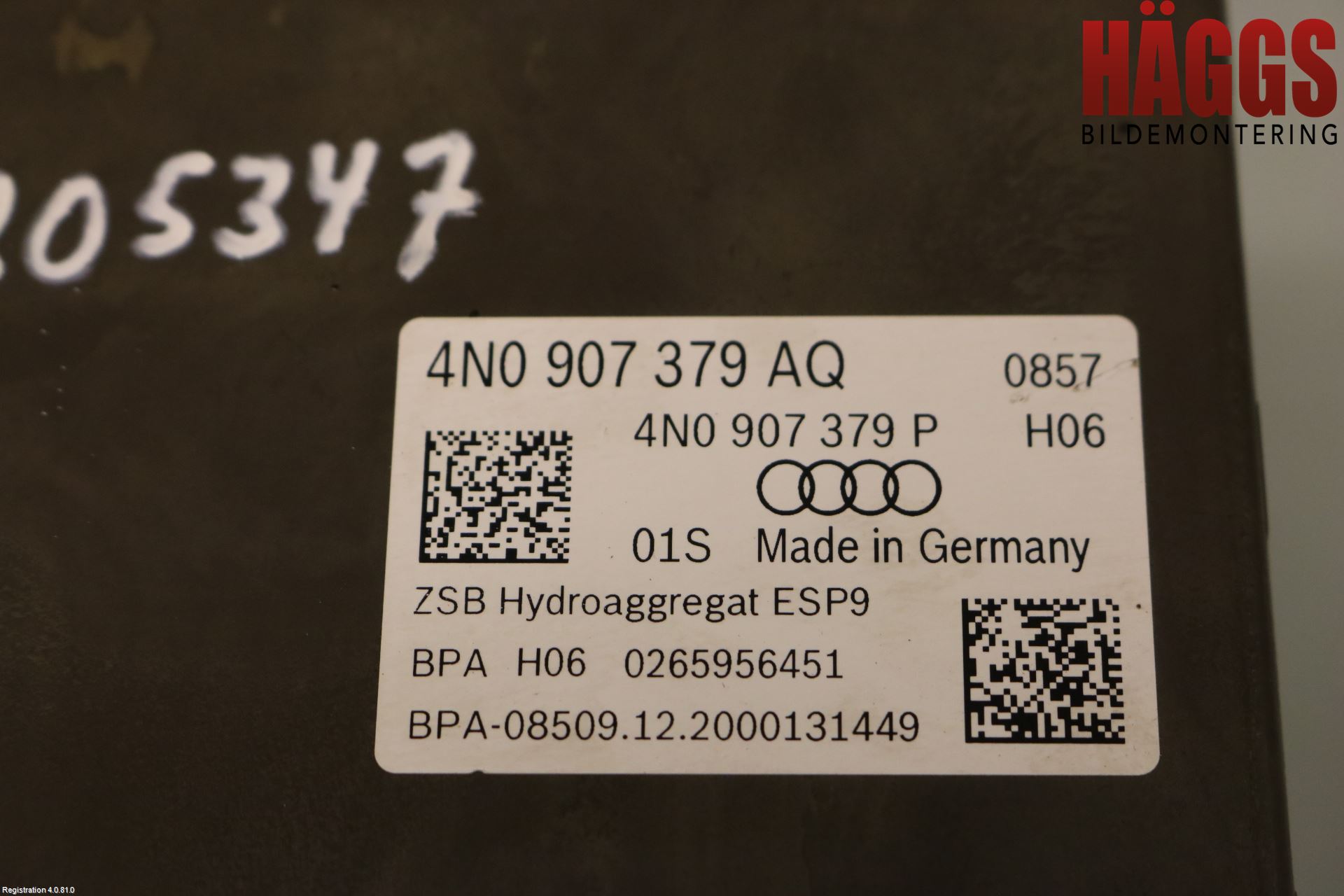 Audi A6 F2/C8 19- Abs Hydraulaggregat