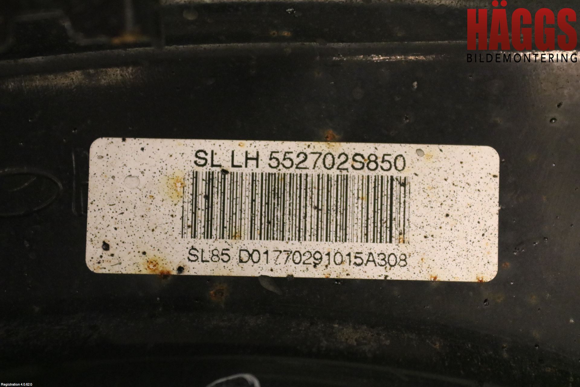 Kia SPORTAGE (SL) 11-15 Bärarm Bak Vänster