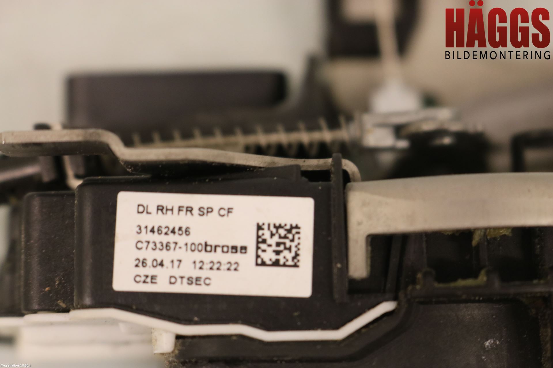 Volvo V90 17->> Låskista-Dörrlås