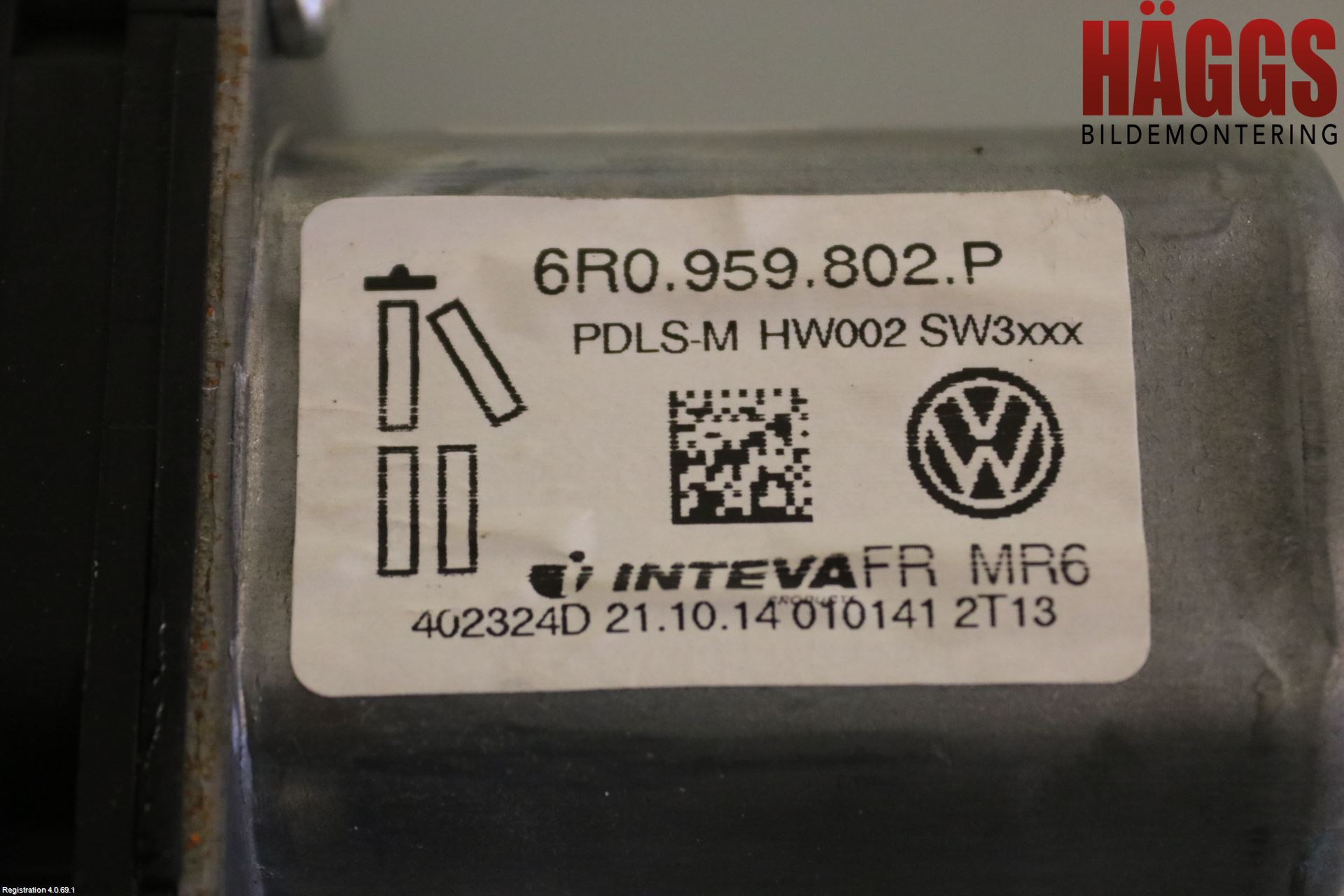 Volkswagen VW AMAROK 2H 10-22 Fönsterhissmotor