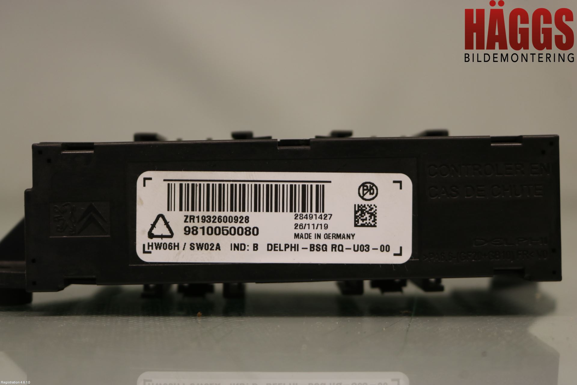 Peugeot 5008 17-24 Styrenhet Dragkrok