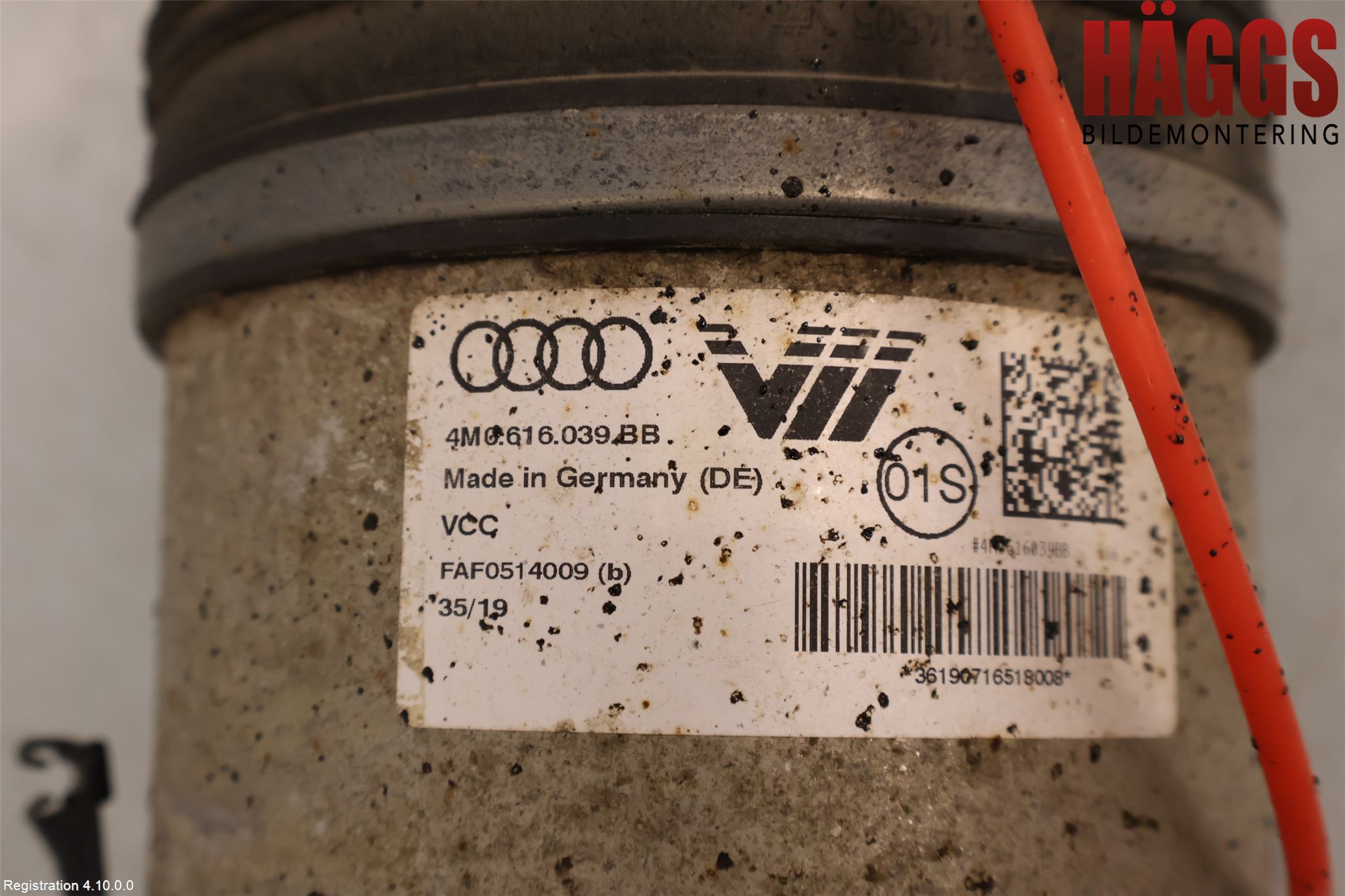 Audi Q7/SQ7 Fjäderben Fram Vänster