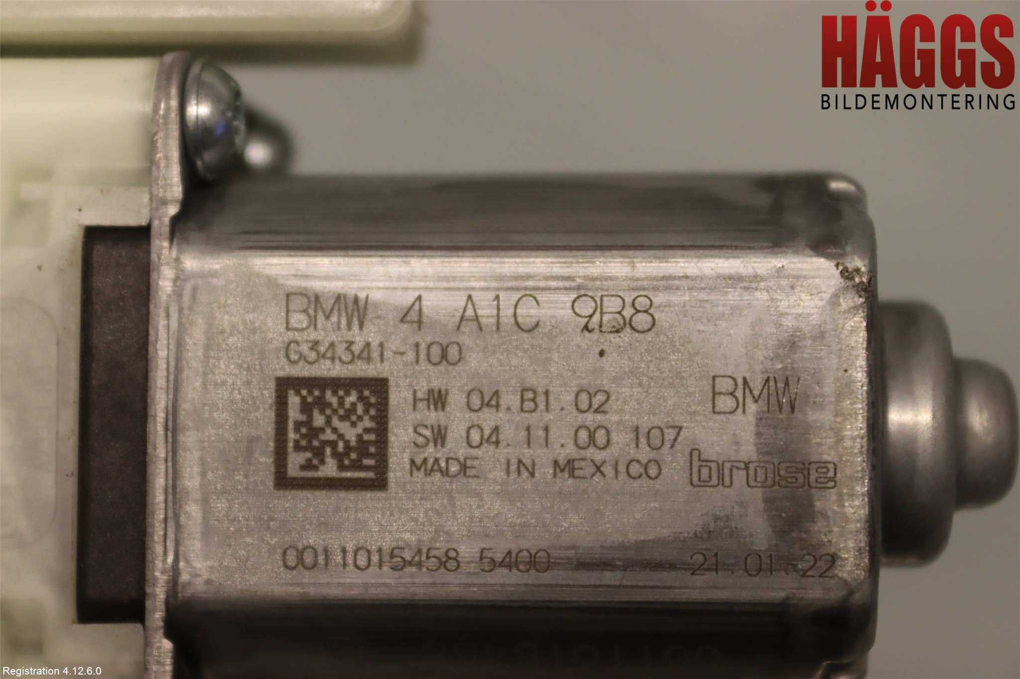 BMW X4 G02 18- Fönsterhissmotor