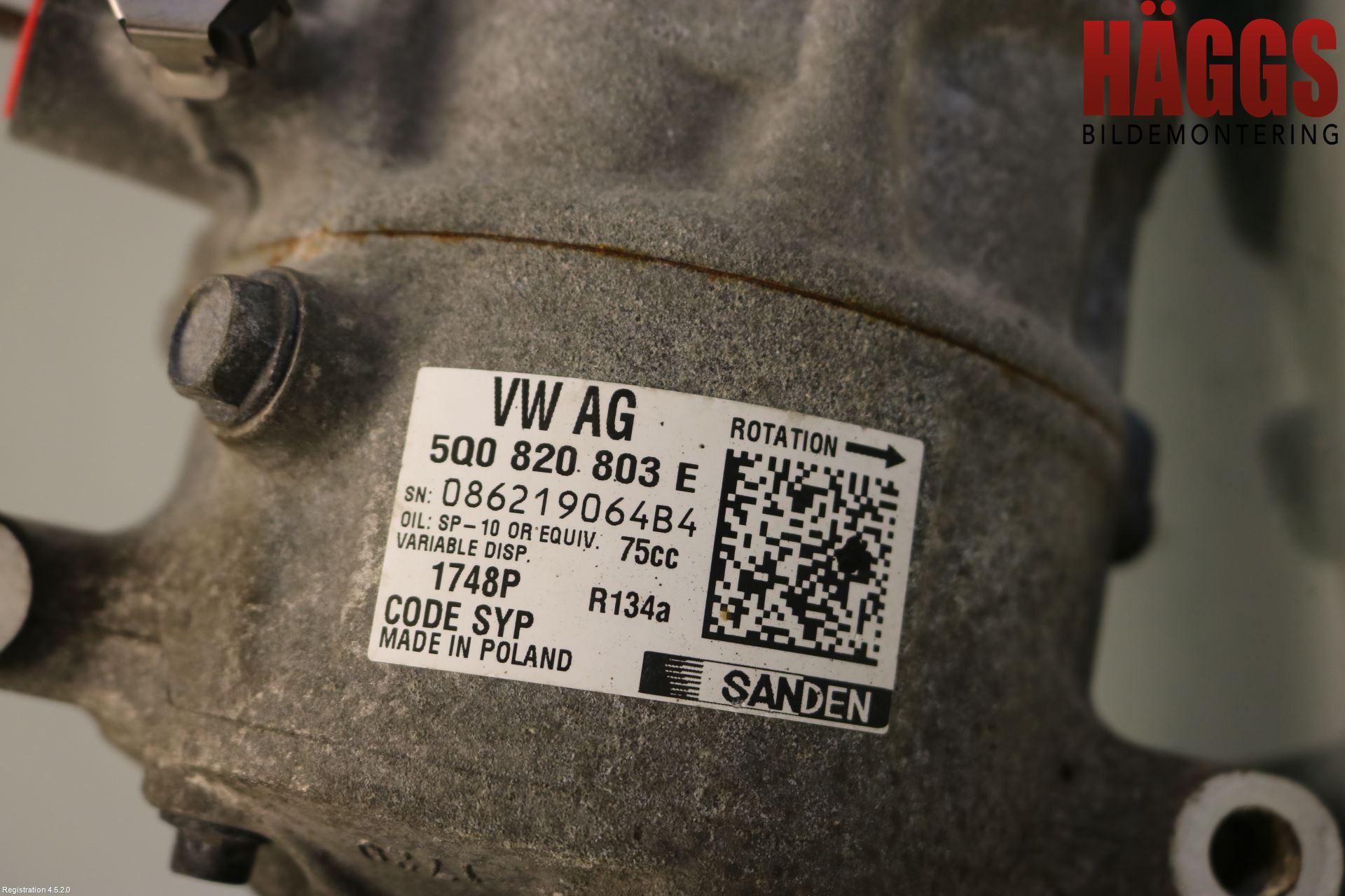 Audi A3/S3 8V 13-20 Ac Kompressor