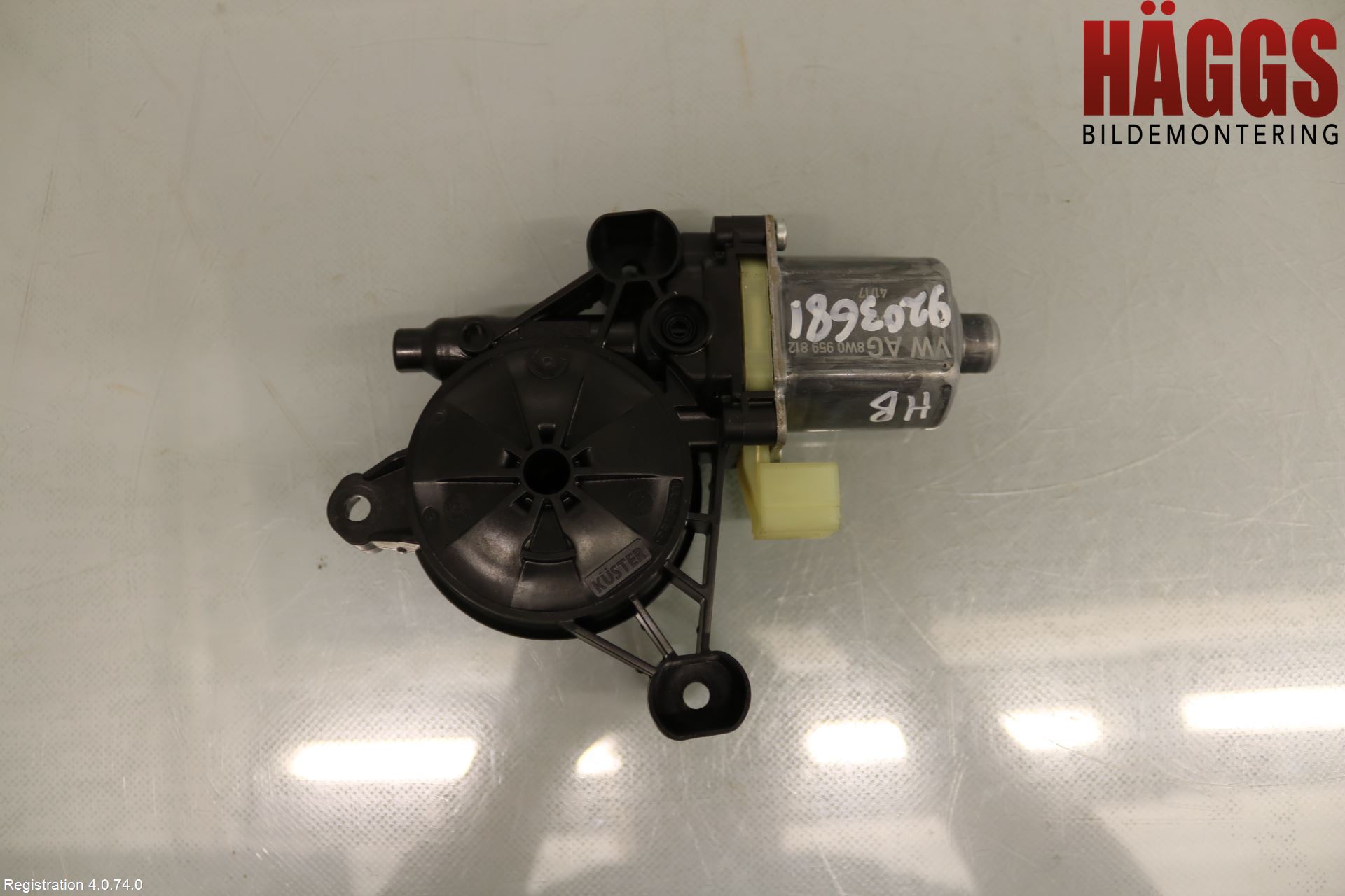 Audi A4/S4 B9 16-19 Fönsterhissmotor