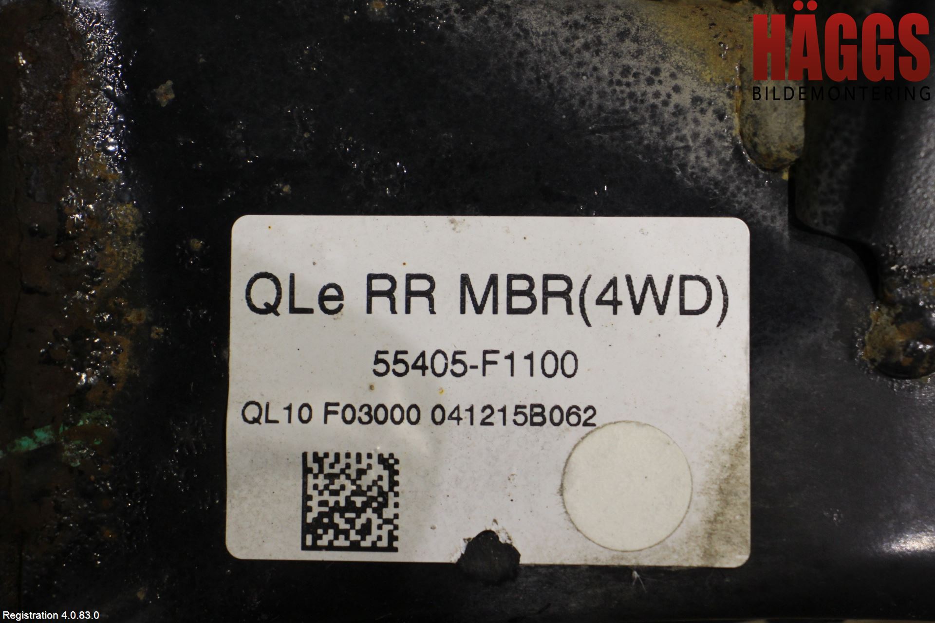 Kia SPORTAGE (QL) 16-21 Bakaxelbalk