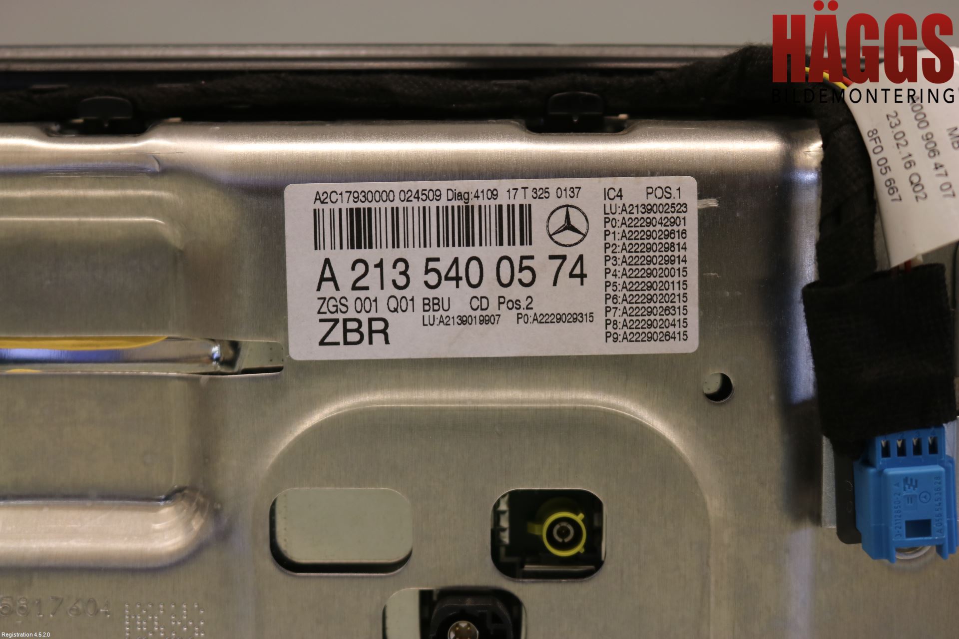 Mercedes-Benz MB E-KLASS (W213) 16-23 Instrument Komb