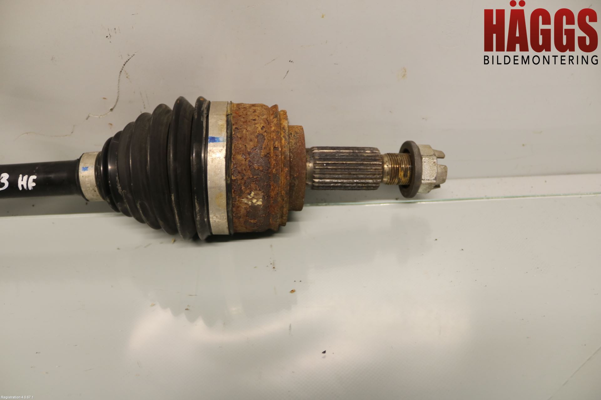 Renault KANGOO II 08-14 Drivaxel Fram Höger