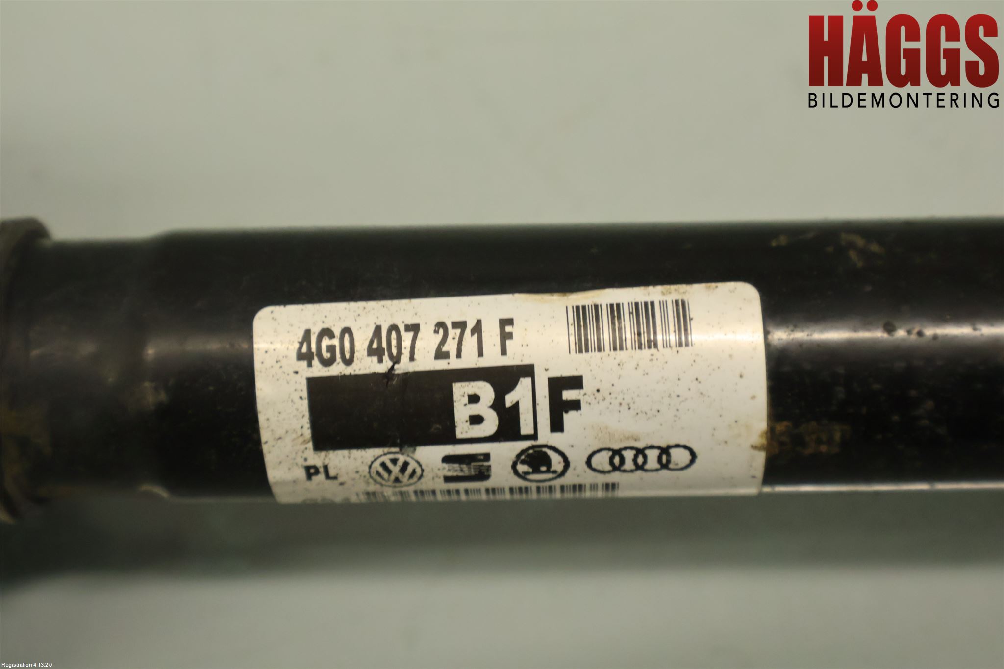Audi Q5 09-16 Drivaxel Fram Vänster