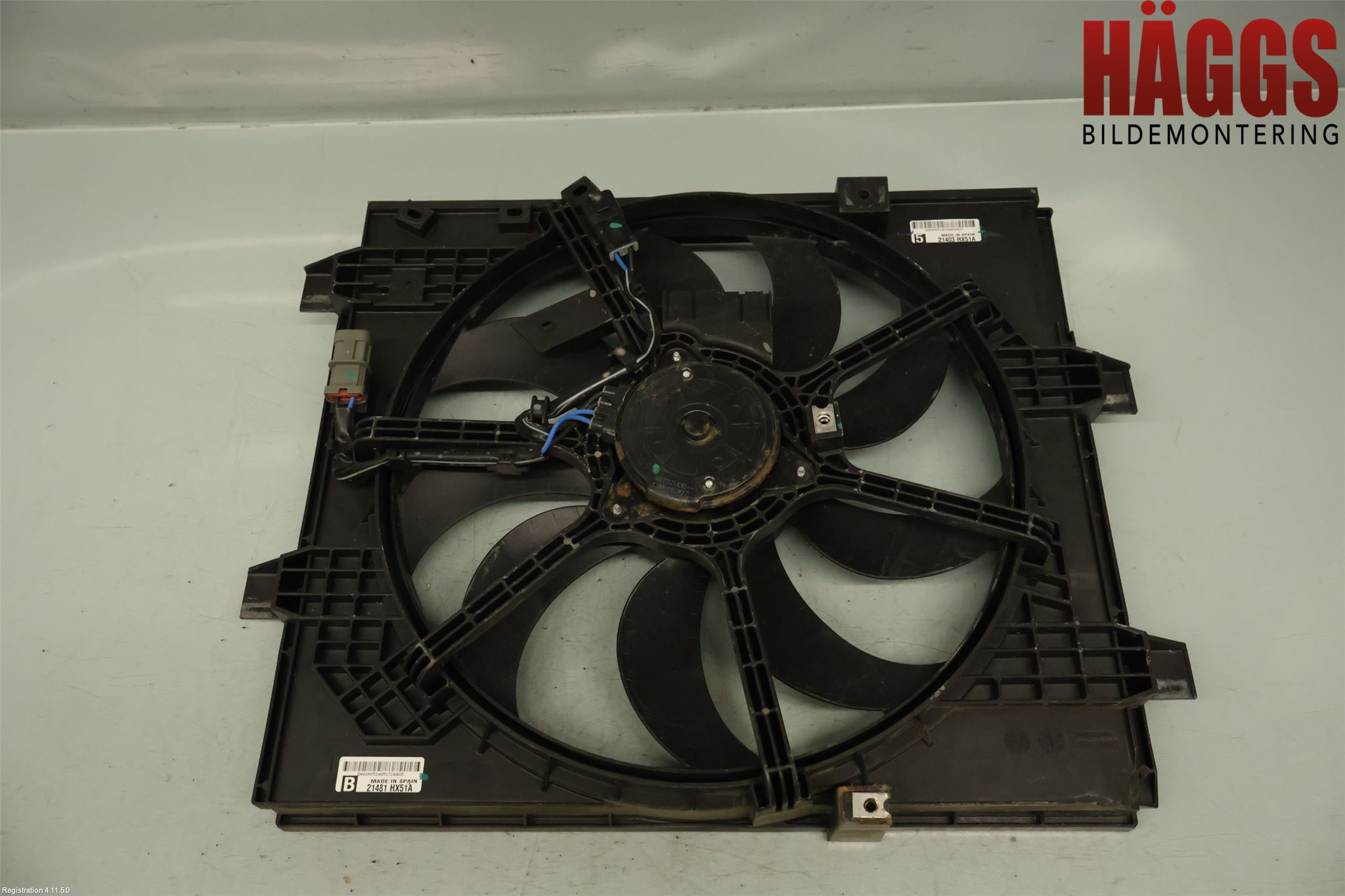 Nissan PULSAR Kylfläkt El