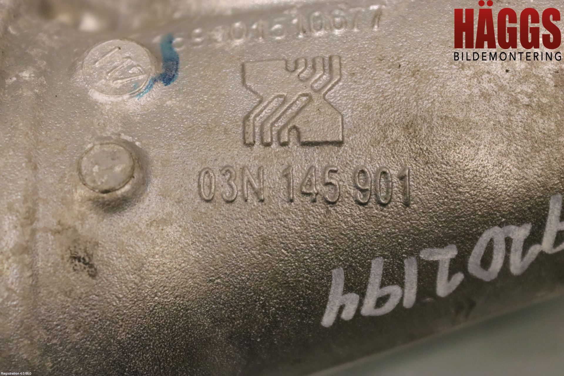 Volkswagen VW TIGUAN 16-24 Laddluft-Intercoolerrör