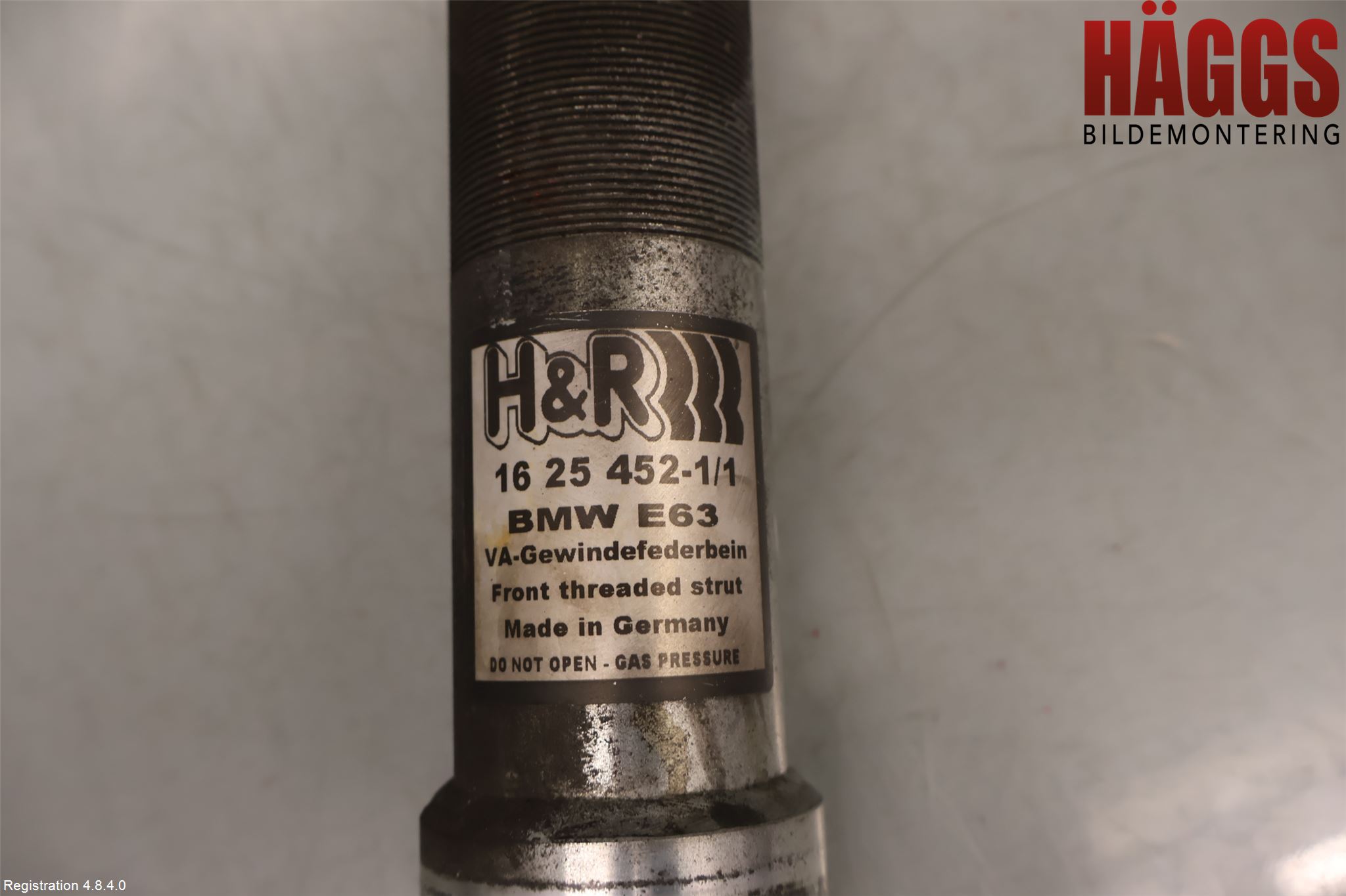 BMW 6 E63/64    02-10 Fjäderben Fram Vä Hö